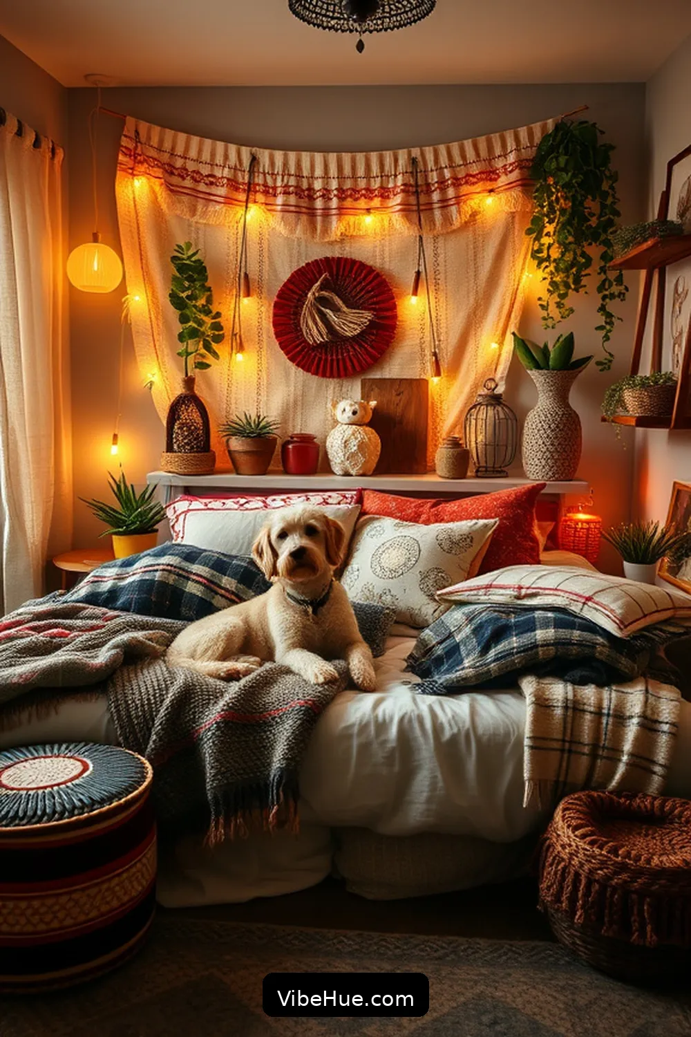 Designing a Cozy Year-Round Bohemian Style Bedroom 14 Seasonal Adaptations for Year-Round Comfort for Designing a Cozy Year-Round Bohemian Style Bedroom