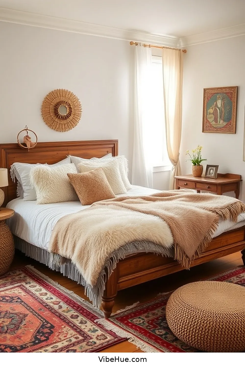 Designing a Cozy Year-Round Bohemian Style Bedroom 6 Selecting Furniture for Comfort for Designing a Cozy Year-Round Bohemian Style Bedroom