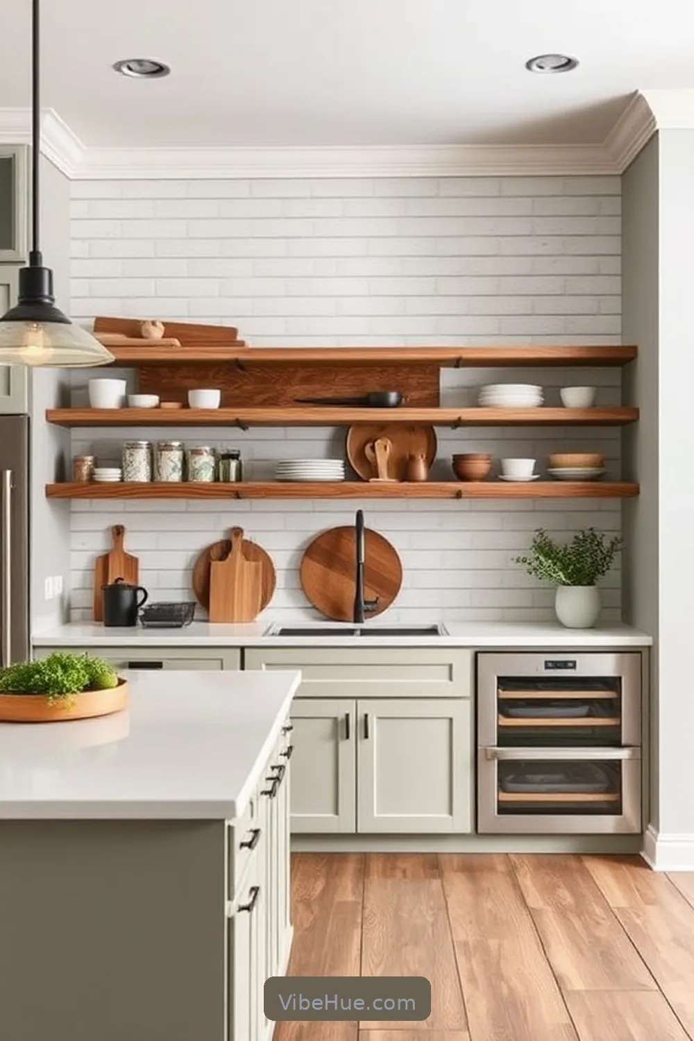 Maximizing Storage With Clever Solutions for Designing a Year-Round Kitchen in Modern Farmhouse Style