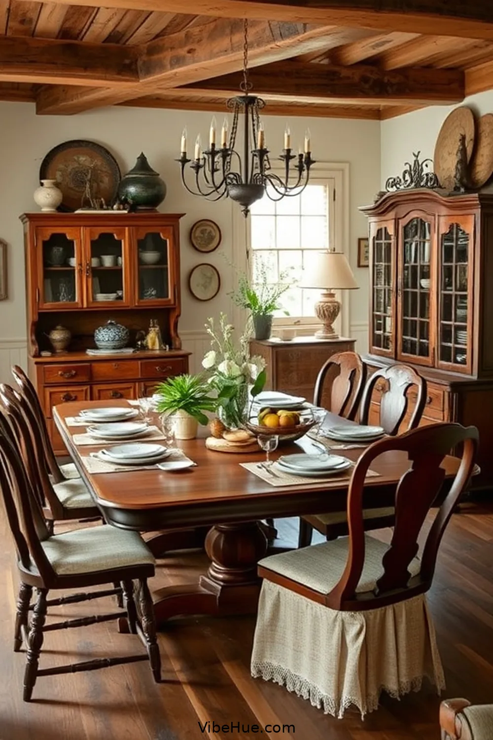 Designing a Year-Round Rustic Style Dining Room: Tips and Tricks 14 Personalize With Family Heirlooms for Designing a Year-Round Rustic Style Dining Room: Tips and Tricks