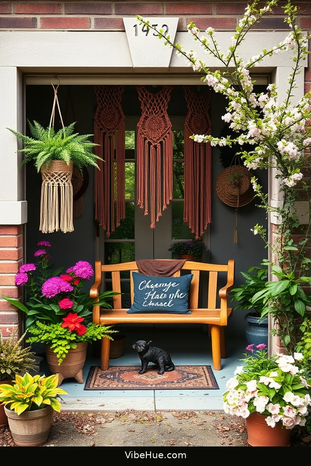Essential Tips for a Bohemian-Style Spring Garage 14 Create an Inviting Entrance for Essential Tips for a Bohemian-Style Spring Garage