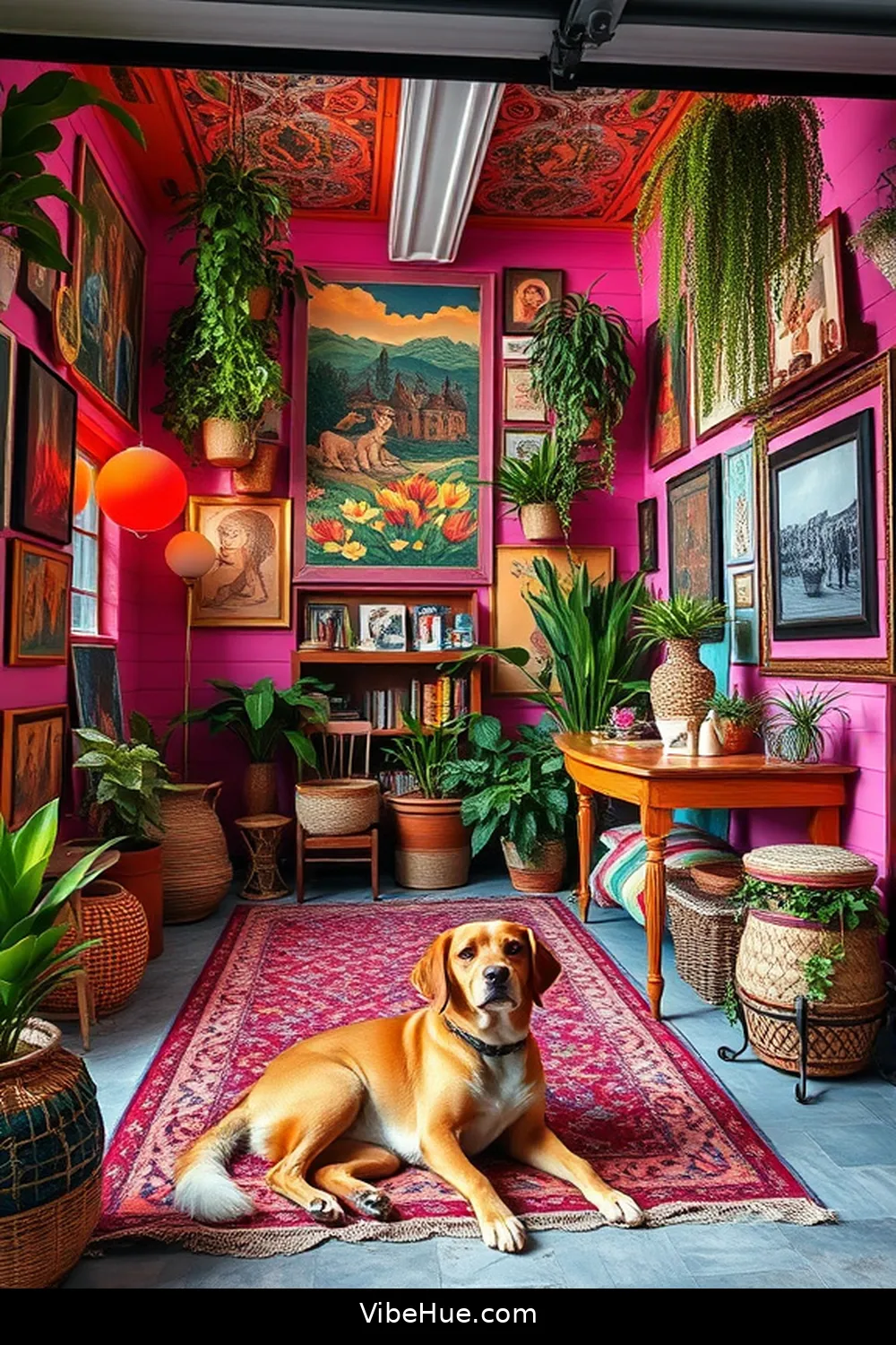 Essential Tips for a Bohemian-Style Spring Garage 2 Embrace Colorful Walls and Accents for Essential Tips for a Bohemian-Style Spring Garage