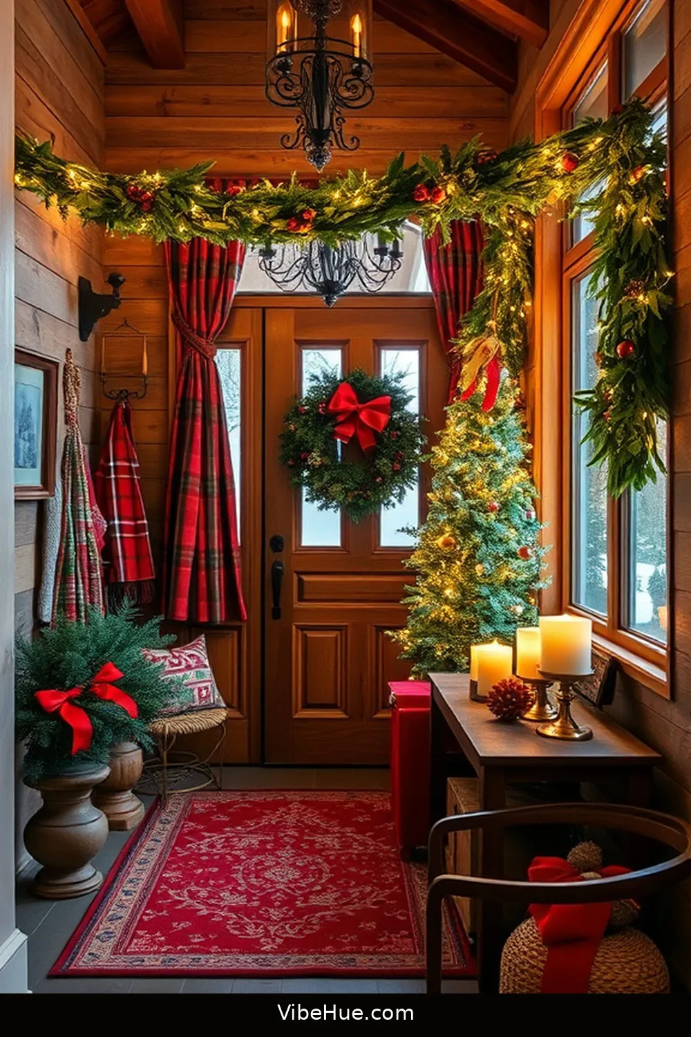 How to Create a Bohemian Style Holiday Entryway 11 Holiday-Themed Accessories for How to Create a Bohemian Style Holiday Entryway