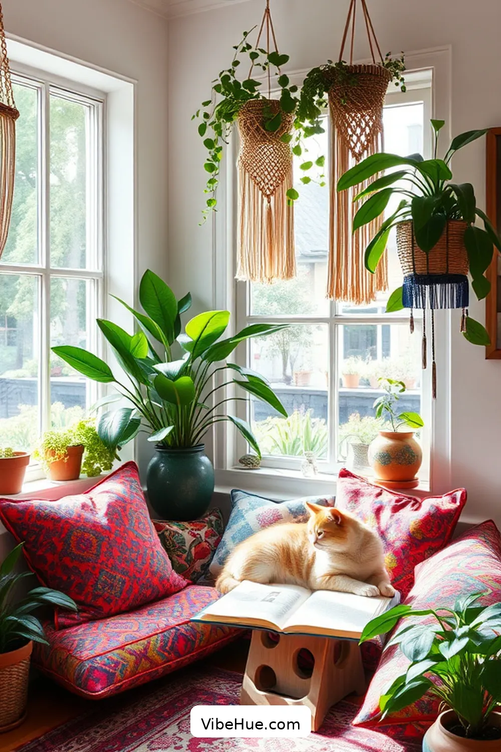How to Create a Bohemian Style Summer Bedroom 8 Create a Cozy Reading Nook for How to Create a Bohemian Style Summer Bedroom