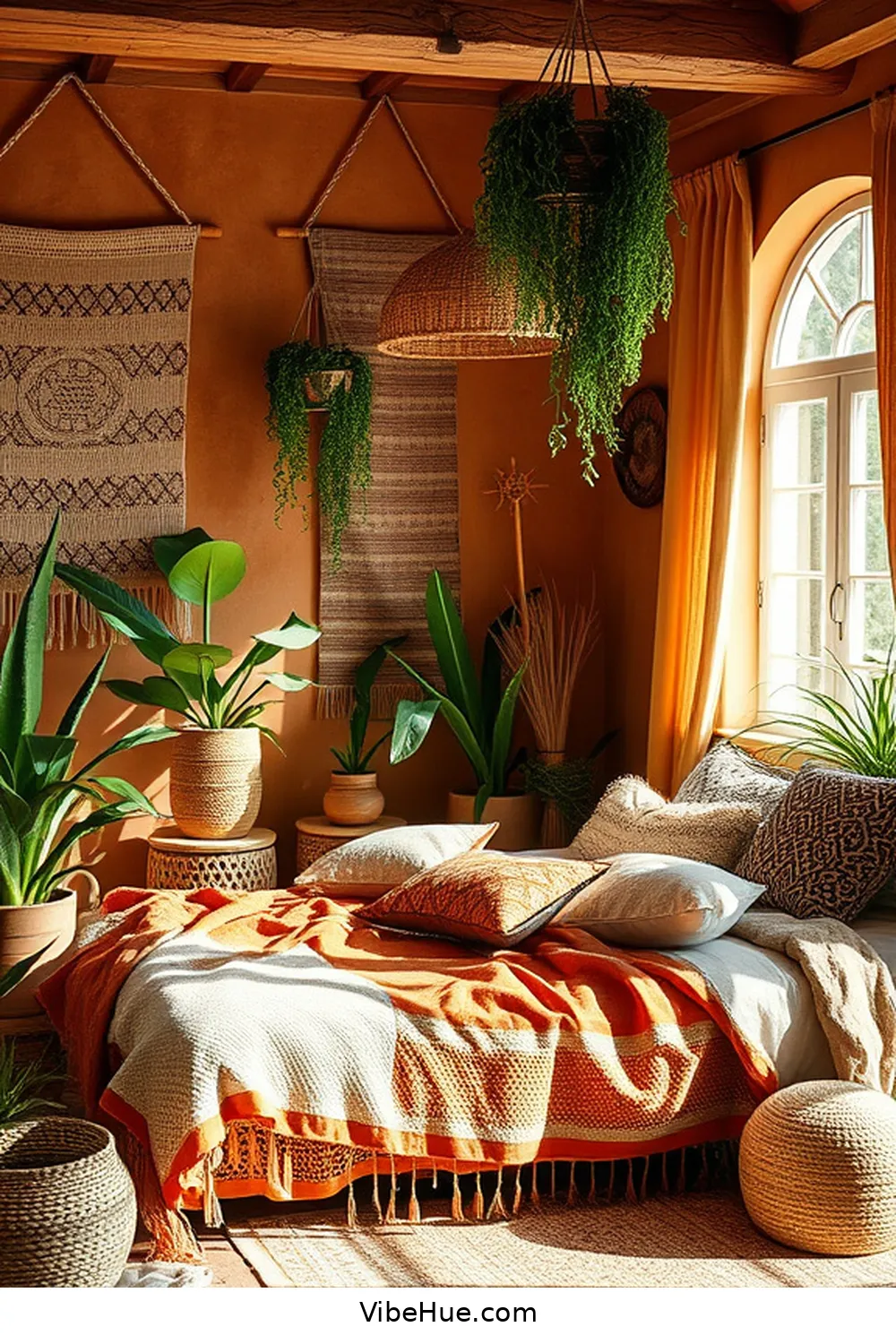 How to Create a Bohemian Style Summer Bedroom 2 Embrace Earthy Color Palettes for How to Create a Bohemian Style Summer Bedroom