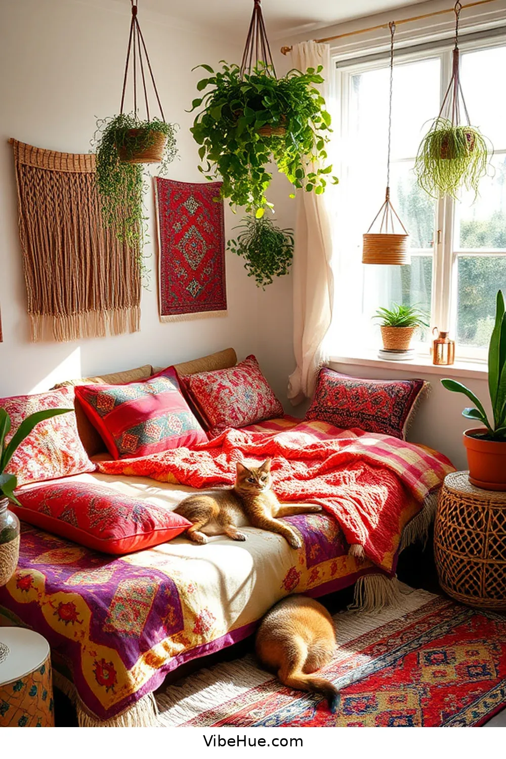How to Create a Bohemian Style Summer Bedroom 5 Mix and Match Patterns for How to Create a Bohemian Style Summer Bedroom