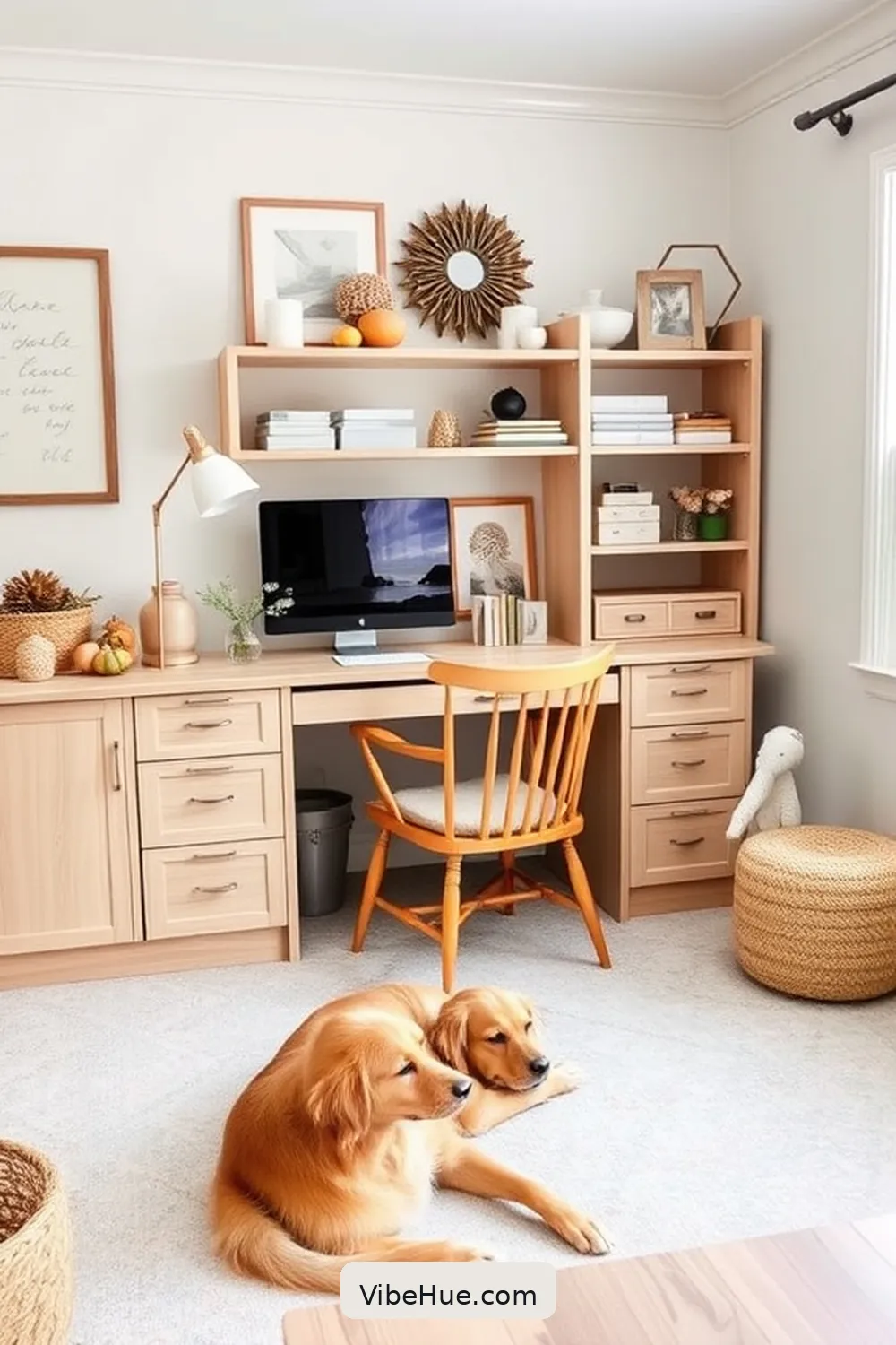 Keep It Organized and Clutter-Free for How to Create a Coastal Style Fall Home Office