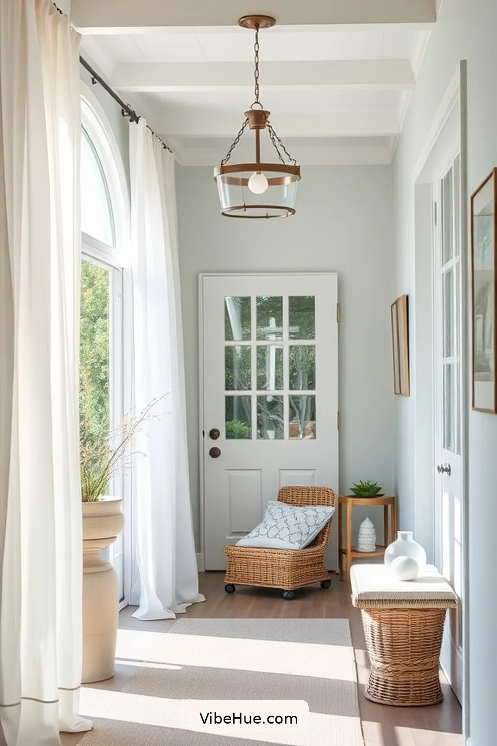 How to Create a Coastal Style Summer Entryway 5 Emphasize Lighting and Ambiance for How to Create a Coastal Style Summer Entryway