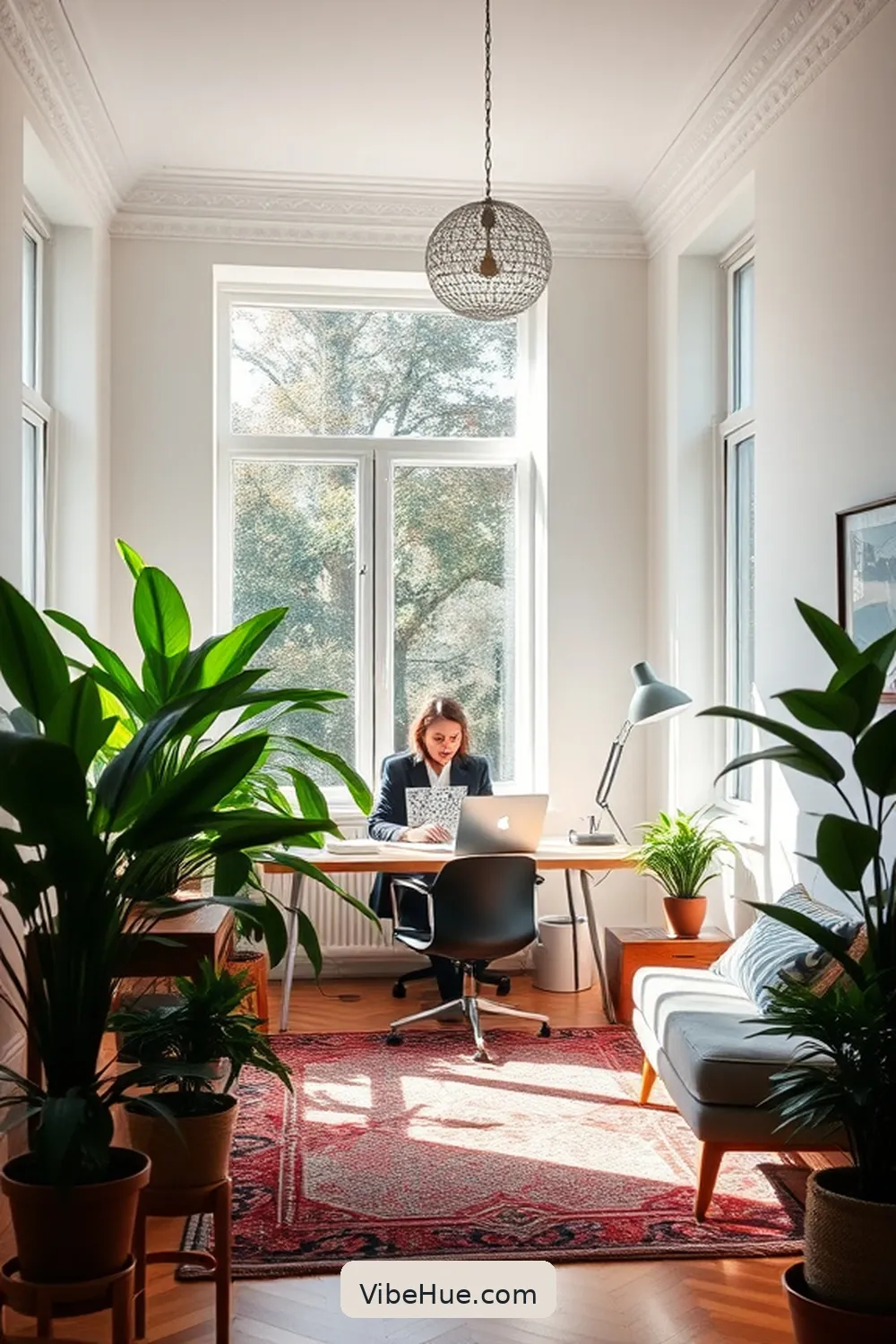 How to Create a Contemporary Holiday Home Office Style 8 Incorporating Greenery for a Refreshing Vibe for How to Create a Contemporary Holiday Home Office Style