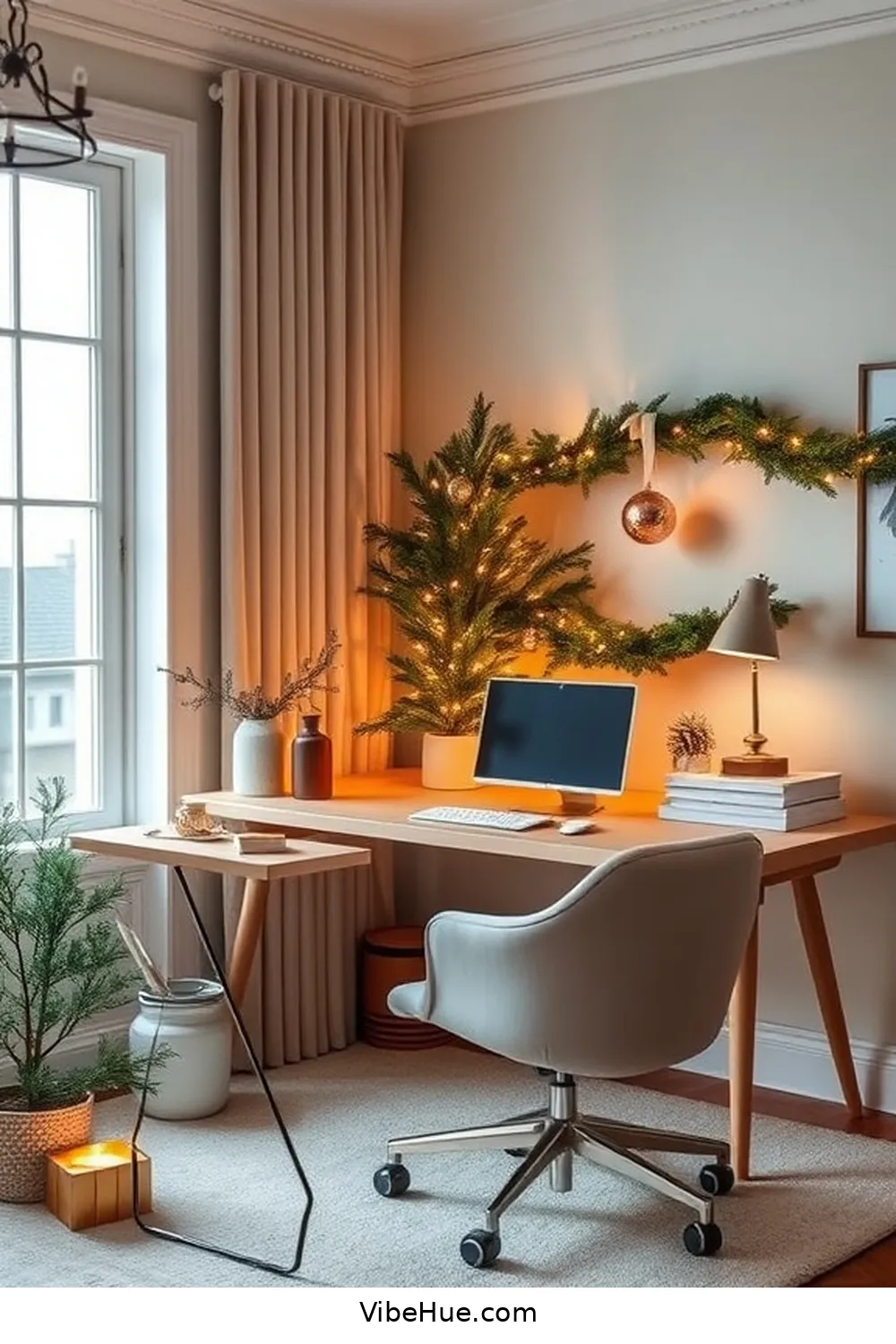 How to Create a Contemporary Holiday Home Office Style 3 Incorporating Seasonal Decor Without Overdoing It for How to Create a Contemporary Holiday Home Office Style