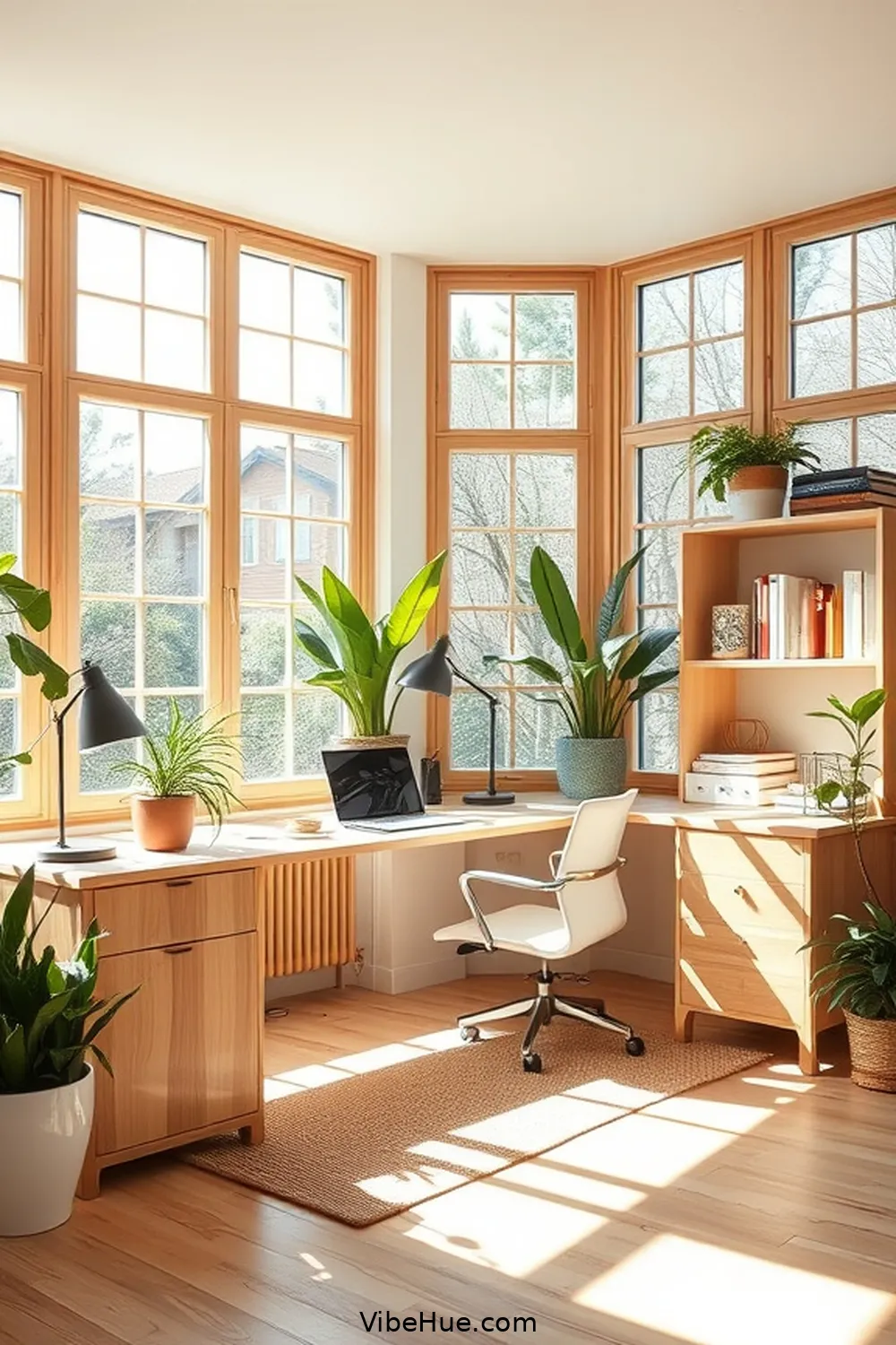How to Create a Contemporary Holiday Home Office Style 4 Maximizing Natural Light in Your Home Office for How to Create a Contemporary Holiday Home Office Style