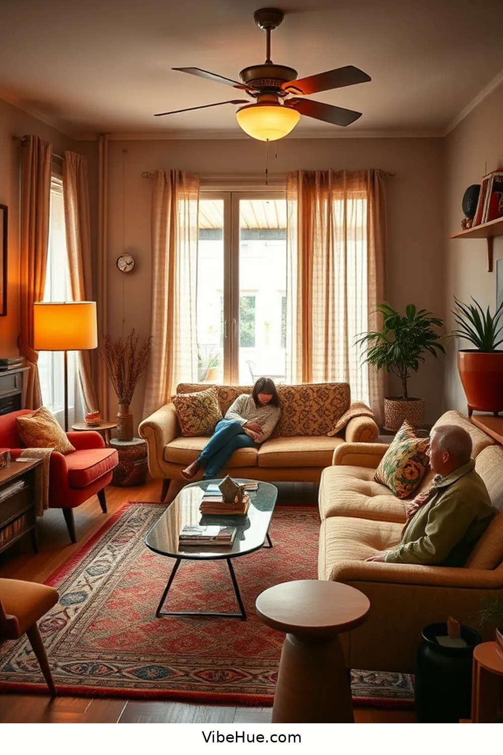 How to Create a Cozy Fall Living Room in Mid-Century Modern Style 9 Incorporate Vintage Touches for How to Create a Cozy Fall Living Room in Mid-Century Modern Style