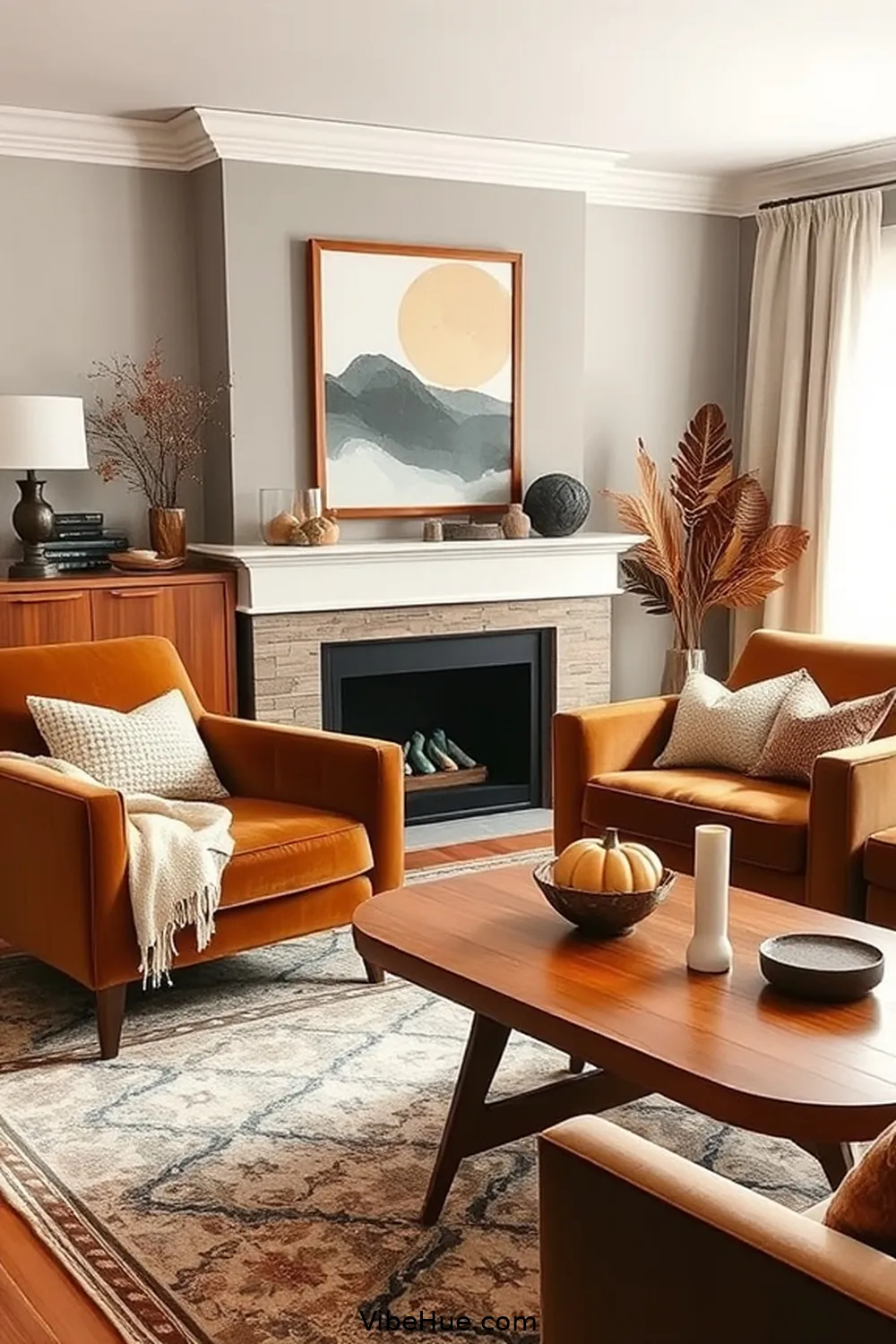 How to Create a Cozy Fall Living Room in Mid-Century Modern Style 6 Select Cozy Furniture for How to Create a Cozy Fall Living Room in Mid-Century Modern Style