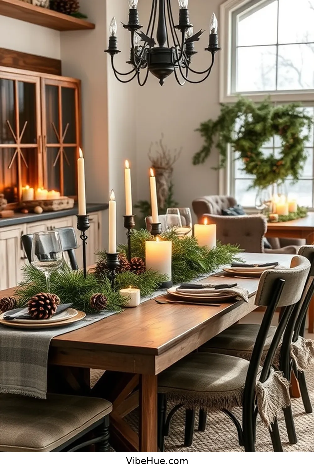 How to Create a Cozy Winter Dining Room With Rustic Style 6 Accessorize With Nature-Inspired Decor for How to Create a Cozy Winter Dining Room With Rustic Style