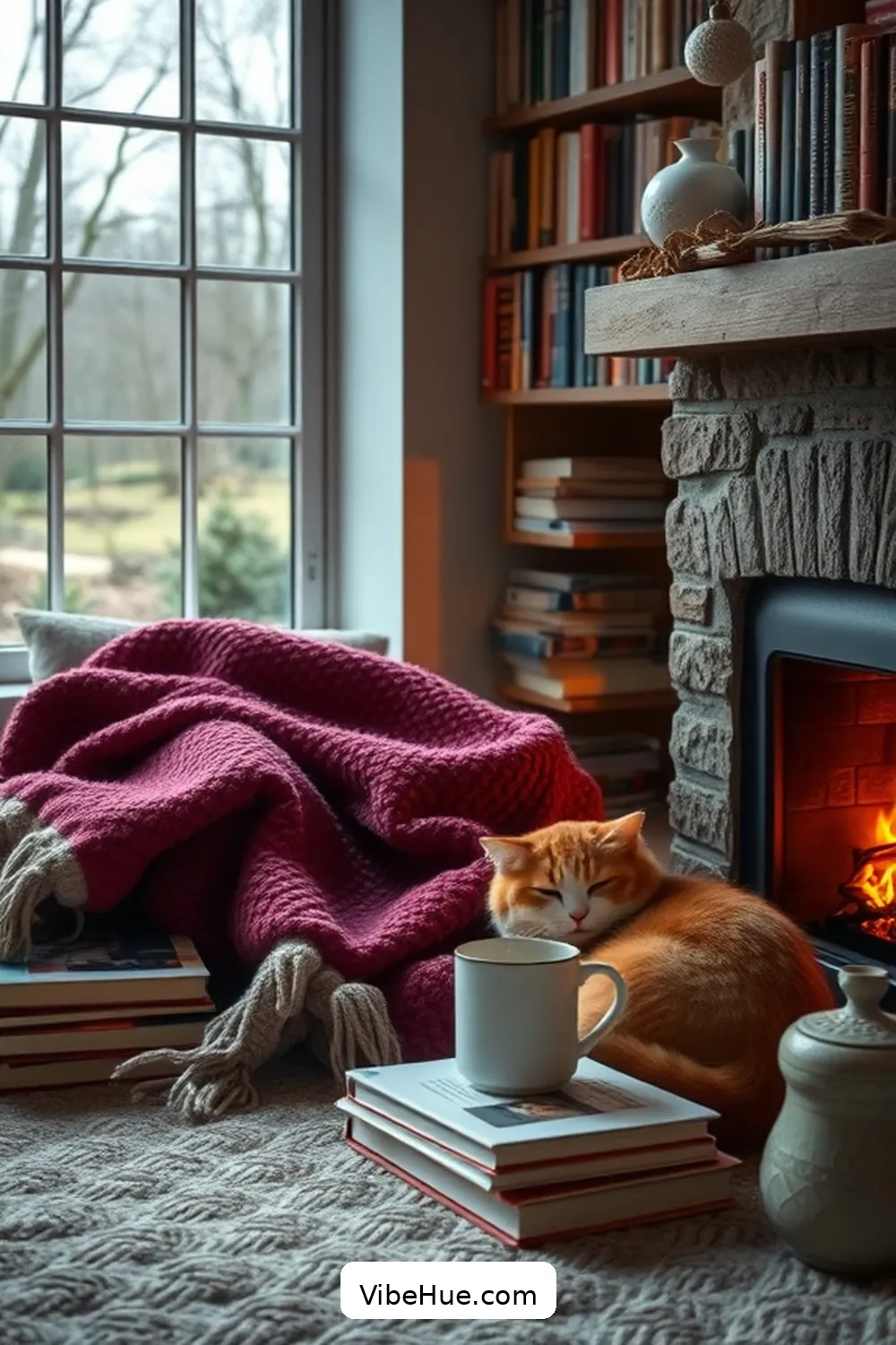 Adding Personal Touches to Enhance the Experience for How to Create a Cozy Winter Library With Contemporary Style