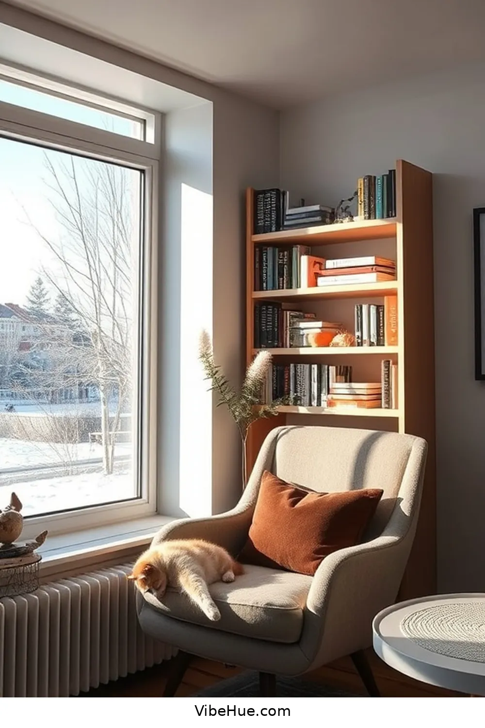 Choosing the Right Location for Your Library for How to Create a Cozy Winter Library With Contemporary Style