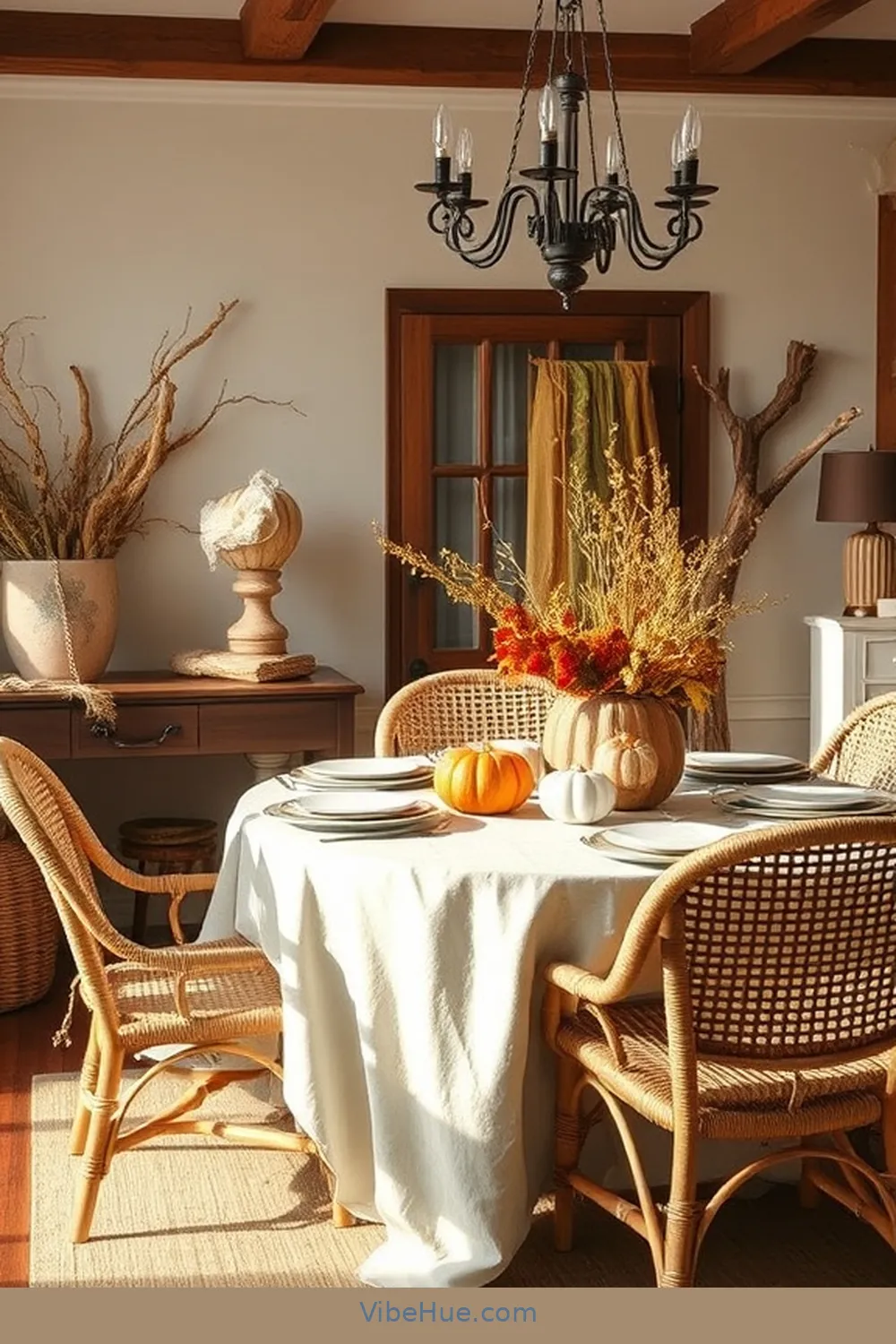 How to Create a Fall Dining Room Coastal Style 3 Incorporate Natural Textures for How to Create a Fall Dining Room Coastal Style