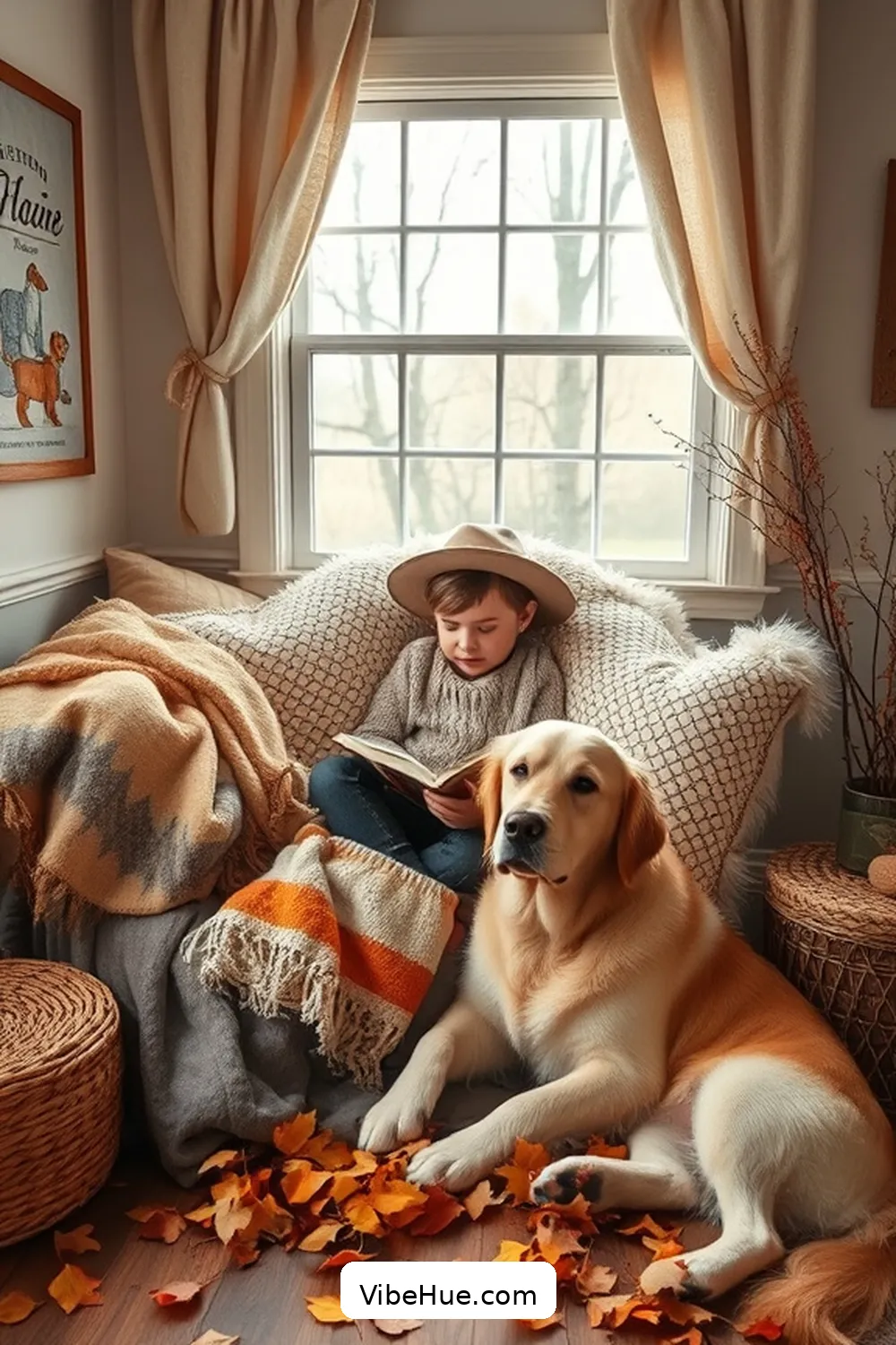 How to Create a Fall Nursery in Modern Farmhouse Style 5 Creating a Cozy Reading Nook for How to Create a Fall Nursery in Modern Farmhouse Style