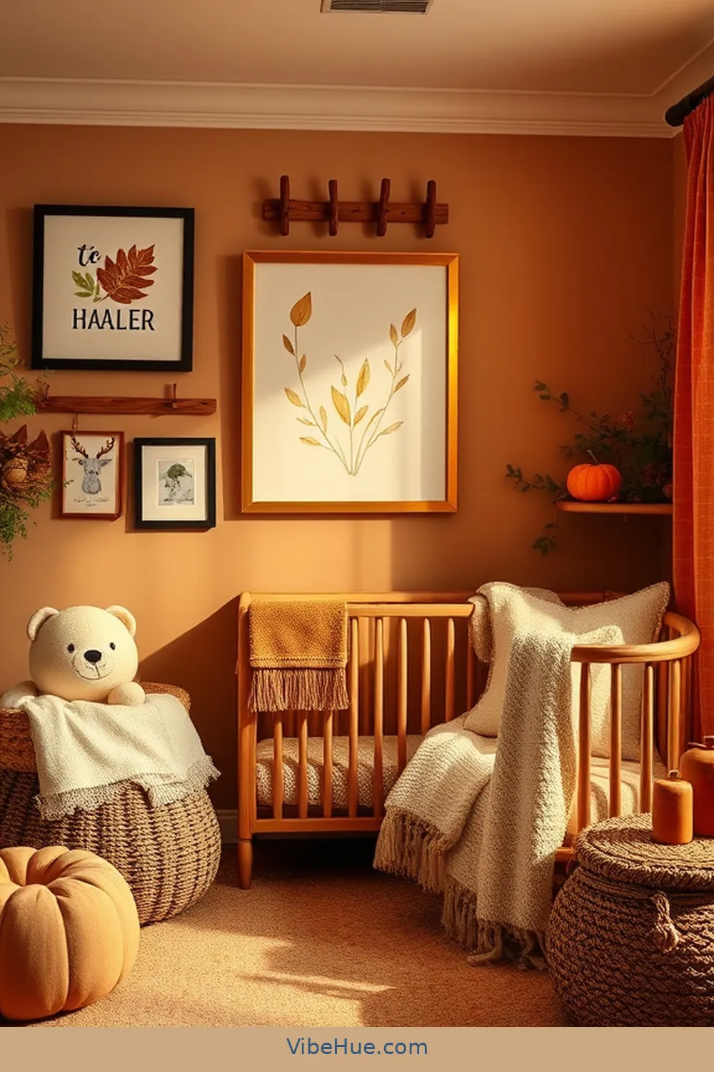 How to Create a Fall Nursery in Modern Farmhouse Style 11 Including Personalized Artwork for How to Create a Fall Nursery in Modern Farmhouse Style