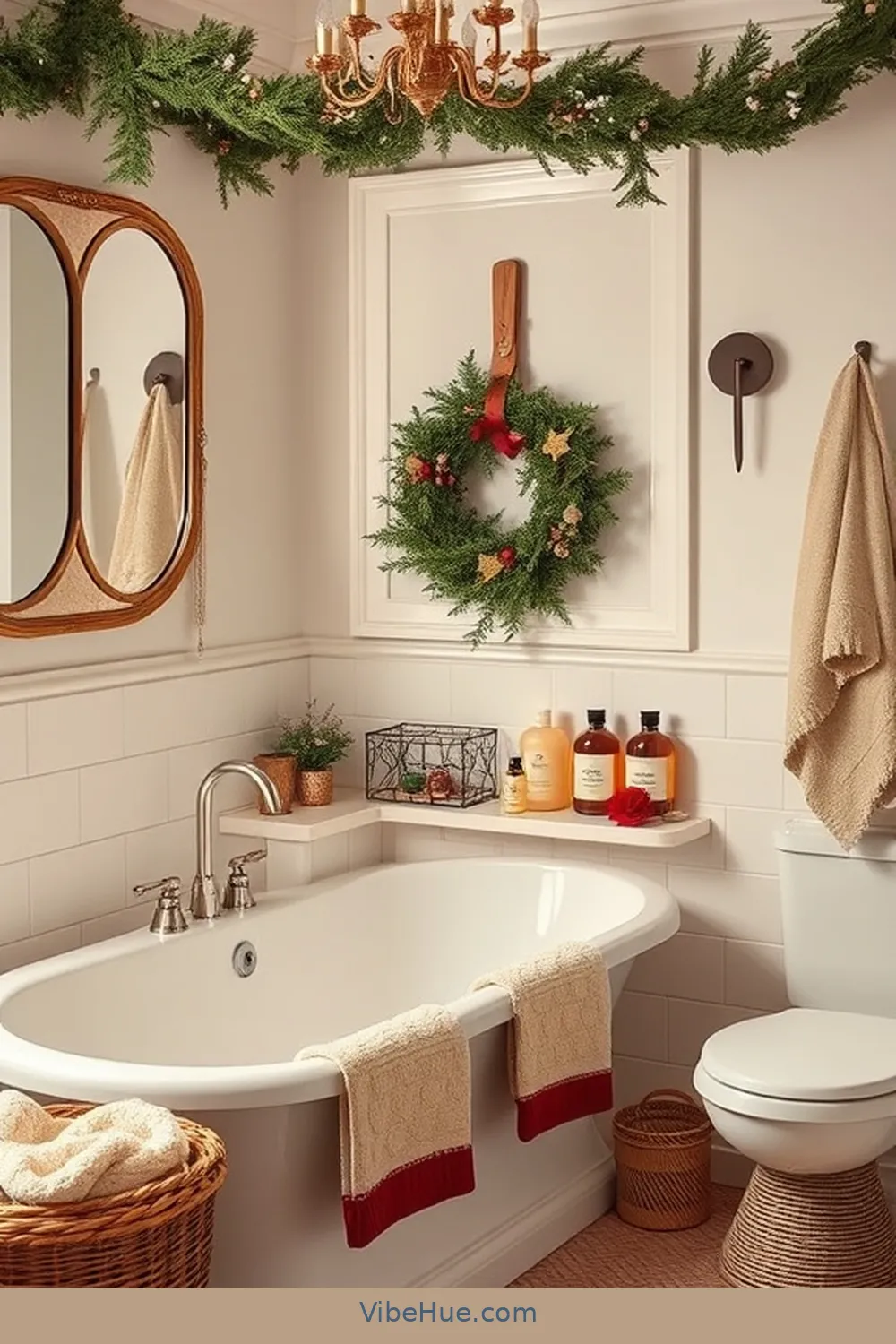 How to Create a Holiday Bathroom in Traditional Style 12 Incorporating Seasonal Bath Products for How to Create a Holiday Bathroom in Traditional Style