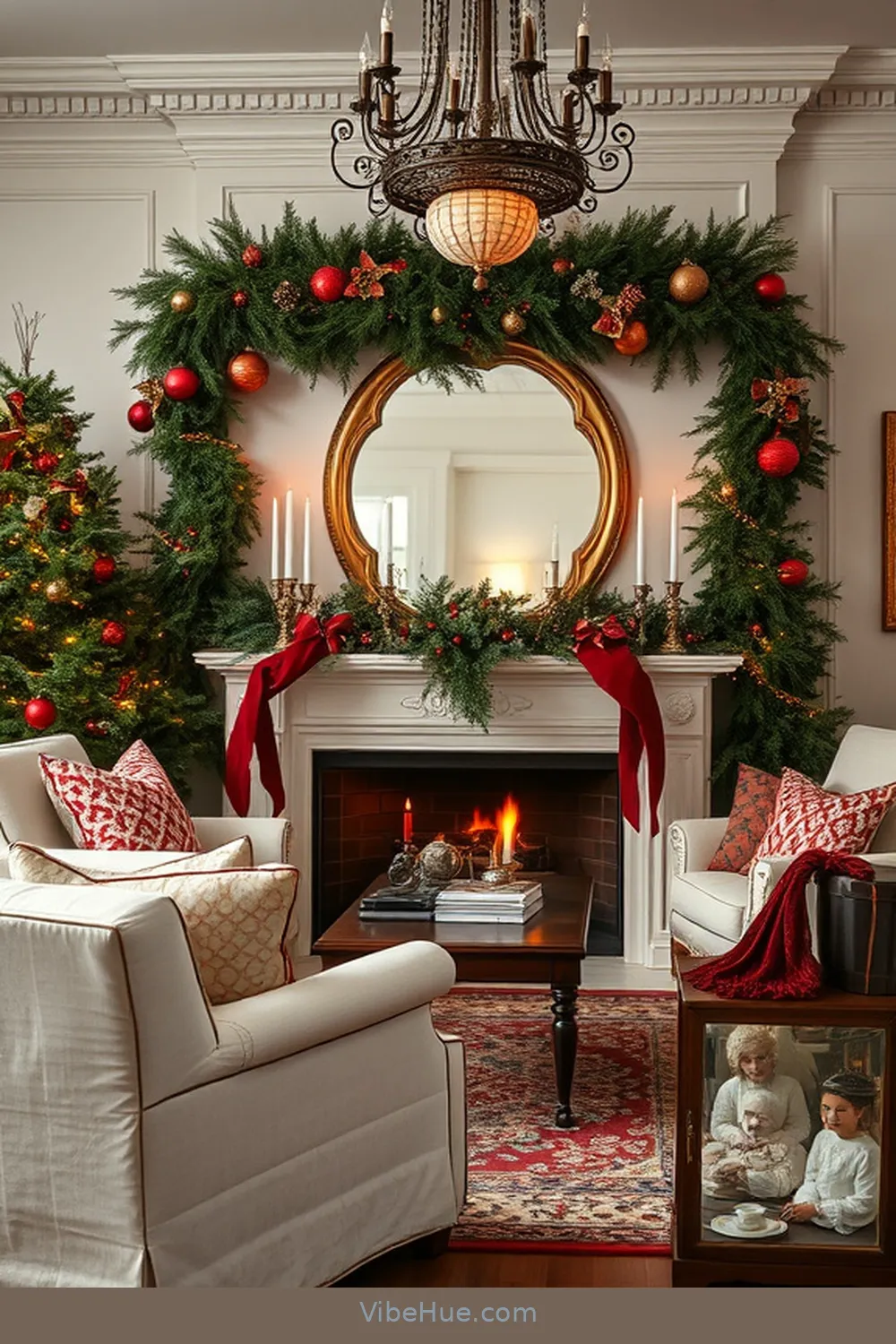 How to Create a Holiday Living Room in Traditional Style 3 Select Timeless Decorations for How to Create a Holiday Living Room in Traditional Style