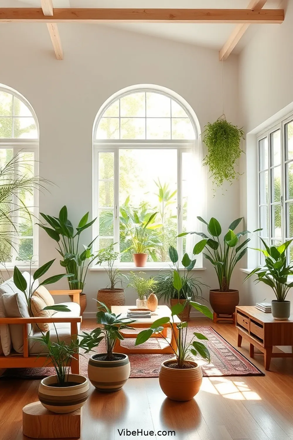Incorporate Natural Elements for How to Create a Minimalist Summer Living Room Style