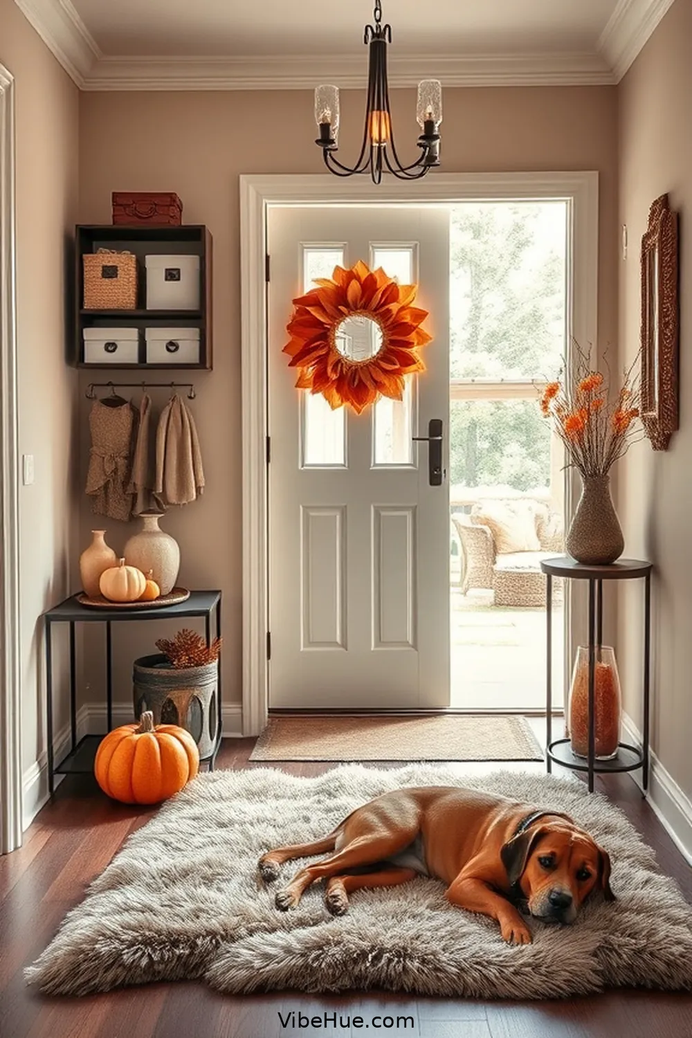 How to Create a Modern Glam Fall Entryway Style 14 Organizing With Style for How to Create a Modern Glam Fall Entryway Style