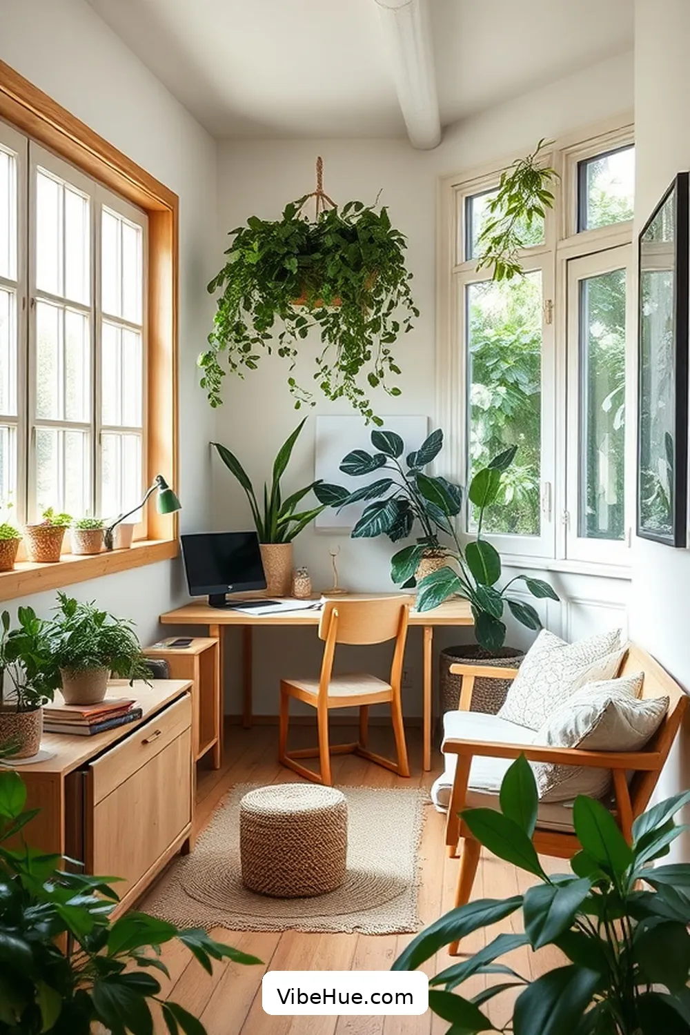 Designing a Dedicated Work Zone for How to Create a Scandinavian Style Summer Home Office