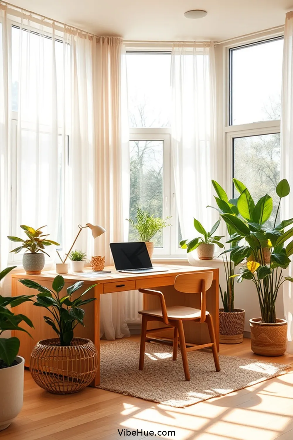 Maximizing Natural Light for How to Create a Scandinavian Style Summer Home Office