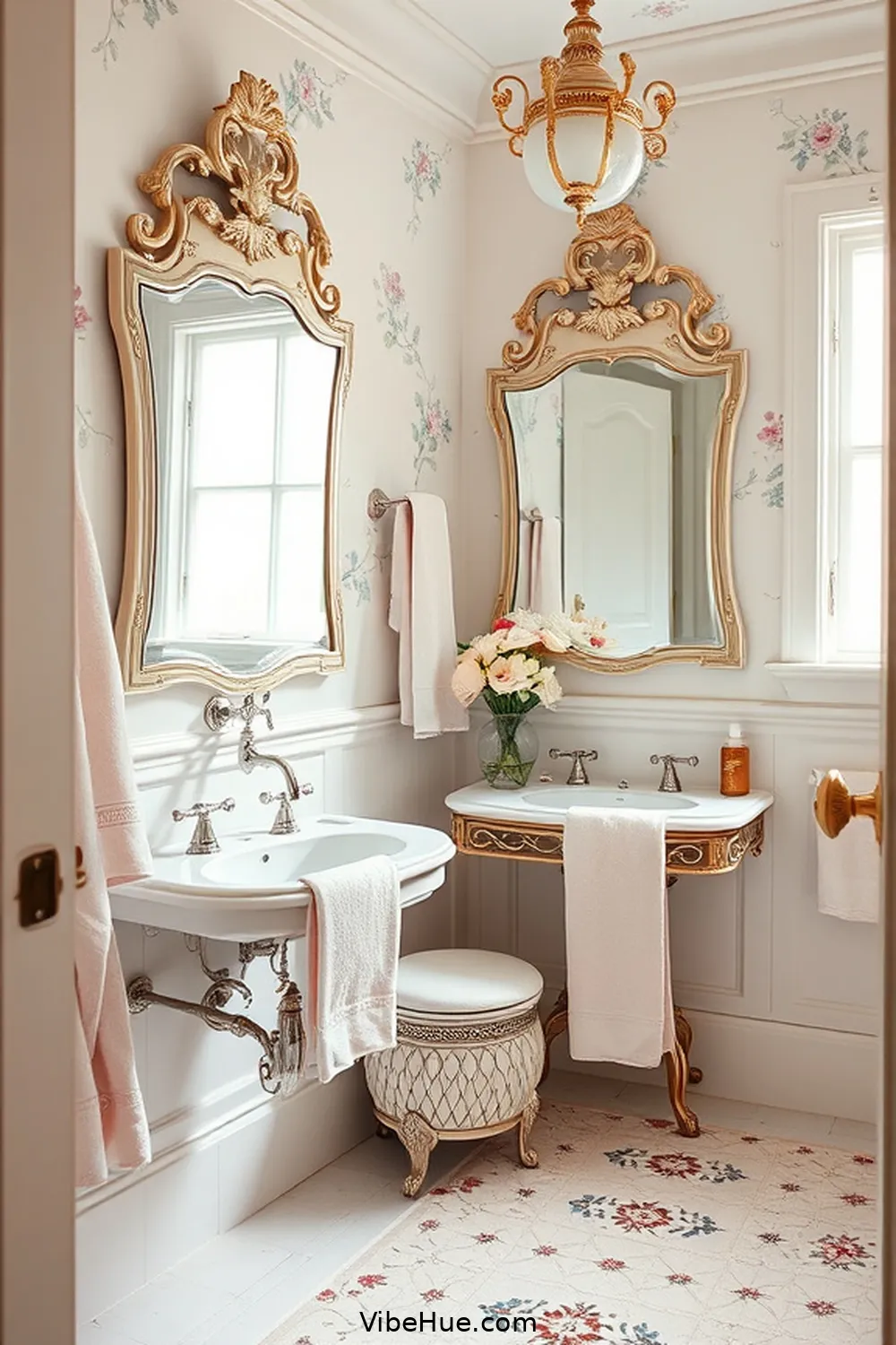 How to Create a Spring Bathroom in Traditional Style 6 Opt for Timeless Accessories for How to Create a Spring Bathroom in Traditional Style