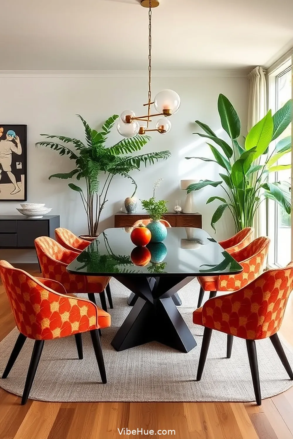 How to Create a Spring Dining Room in Mid-Century Modern Style 4 Choose Statement Furniture Pieces for How to Create a Spring Dining Room in Mid-Century Modern Style
