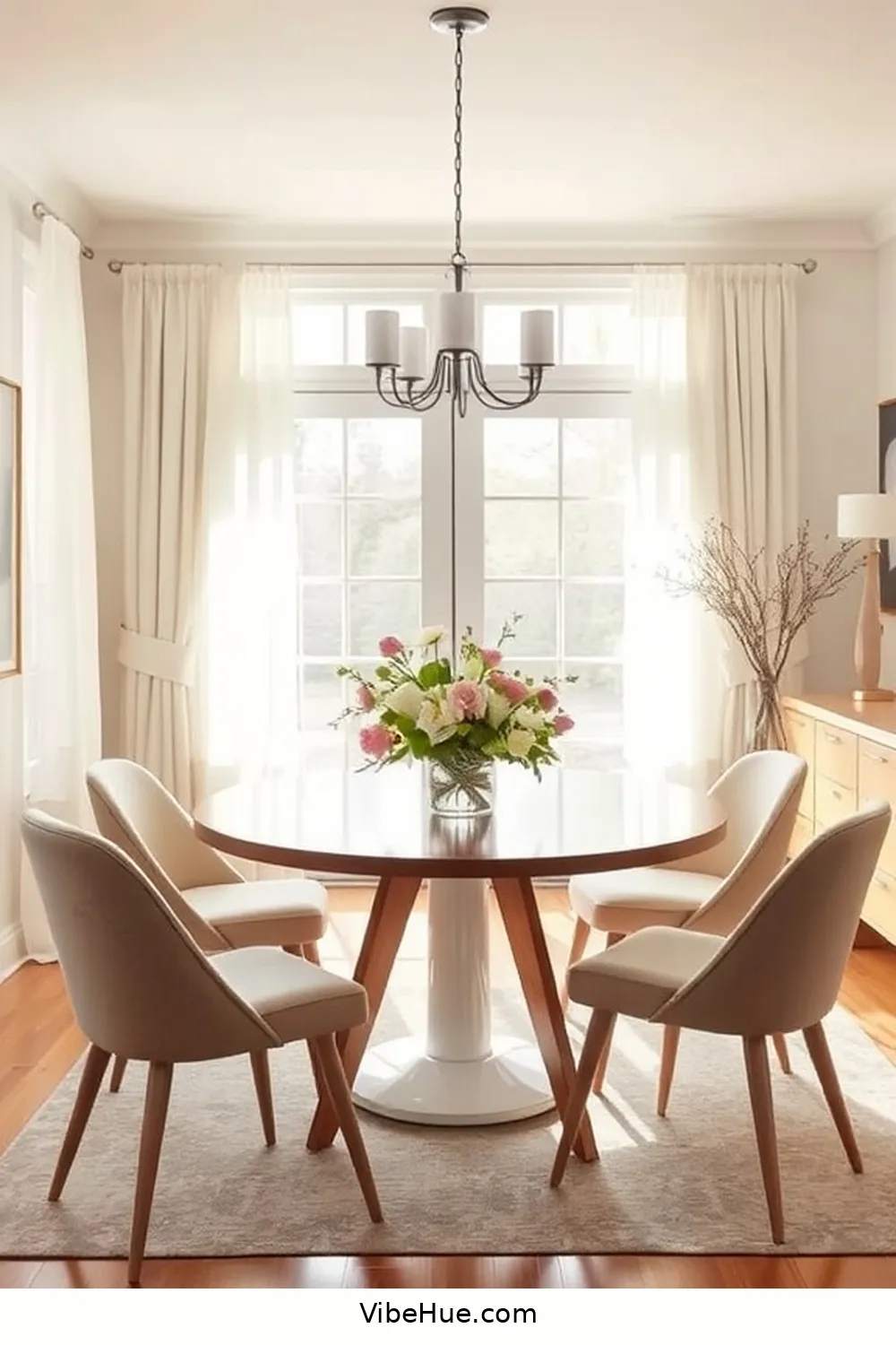 How to Create a Spring Dining Room in Mid-Century Modern Style 2 Embrace a Light Color Palette for How to Create a Spring Dining Room in Mid-Century Modern Style