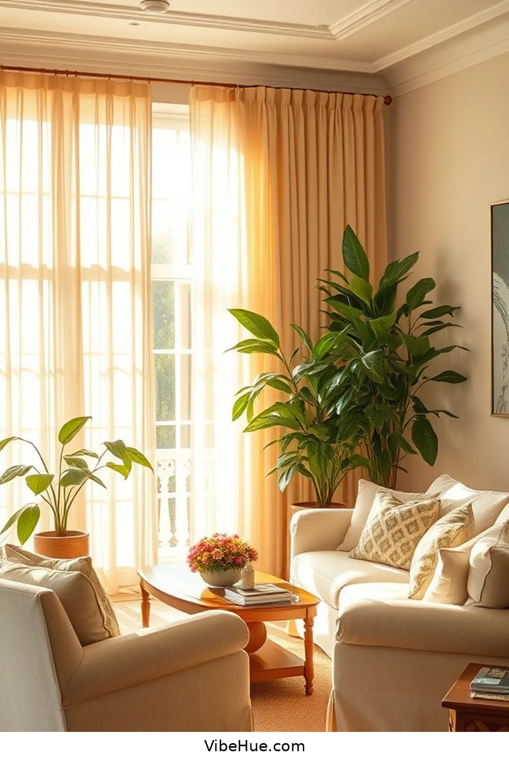 Enhancing Natural Light for How to Create a Spring-Inspired Traditional Living Room Style