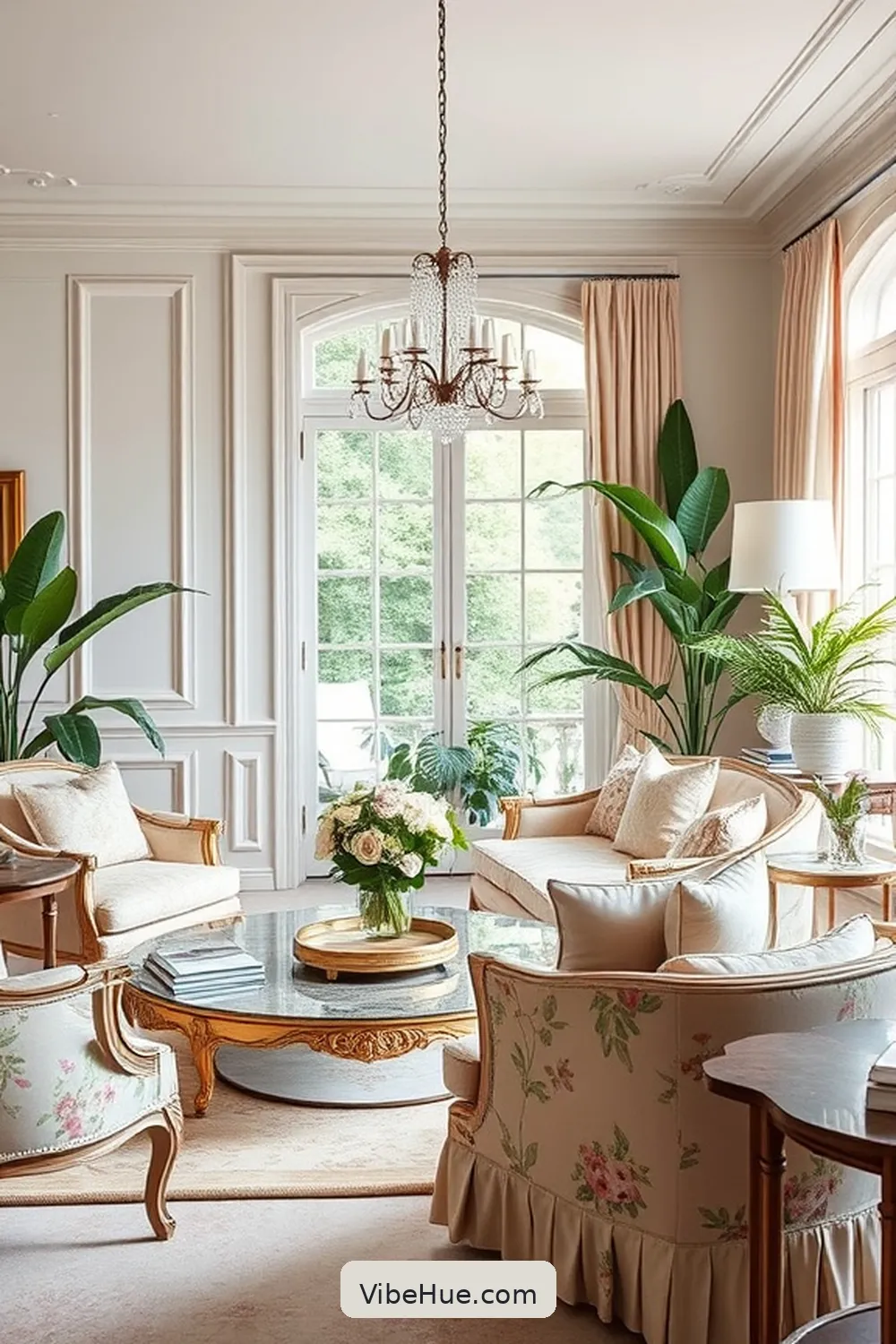 Selecting Timeless Furniture Pieces for How to Create a Spring-Inspired Traditional Living Room Style