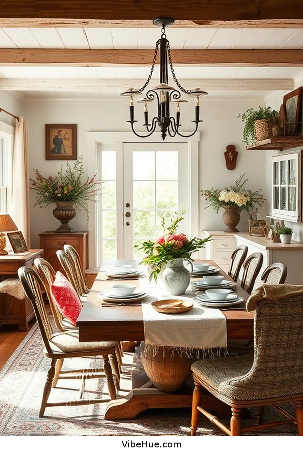 How to Create a Summer Dining Room in Modern Farmhouse Style 8 Personalize With Farmhouse Decor for How to Create a Summer Dining Room in Modern Farmhouse Style