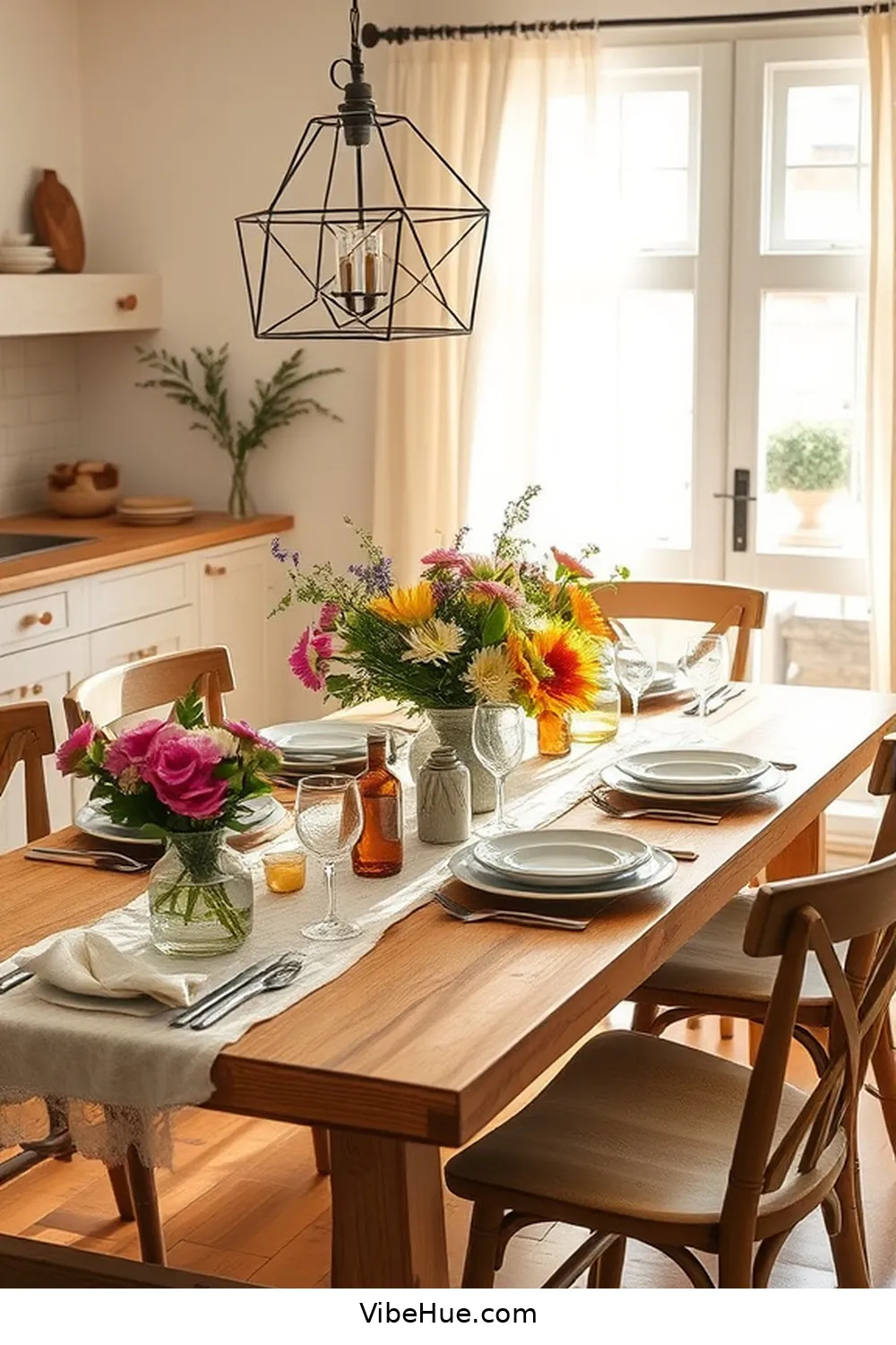 How to Create a Summer Dining Room in Modern Farmhouse Style 9 Set the Table With Style for How to Create a Summer Dining Room in Modern Farmhouse Style