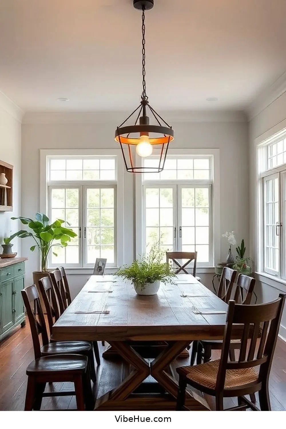 How to Create a Summer Dining Room in Modern Farmhouse Style 7 Utilize Statement Lighting for How to Create a Summer Dining Room in Modern Farmhouse Style