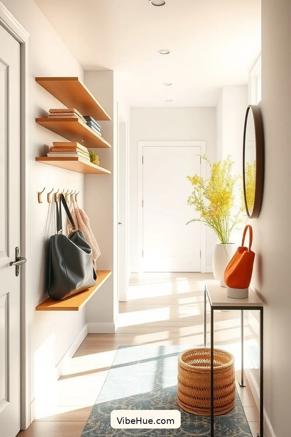 How to Create a Summer Hallway in Contemporary Style 6 Adding Functional and Stylish Storage Solutions for How to Create a Summer Hallway in Contemporary Style