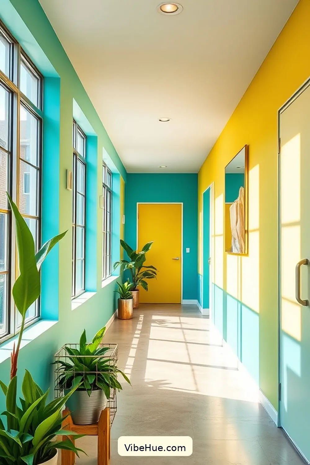 How to Create a Summer Hallway in Contemporary Style 2 Choosing a Vibrant Color Palette for How to Create a Summer Hallway in Contemporary Style