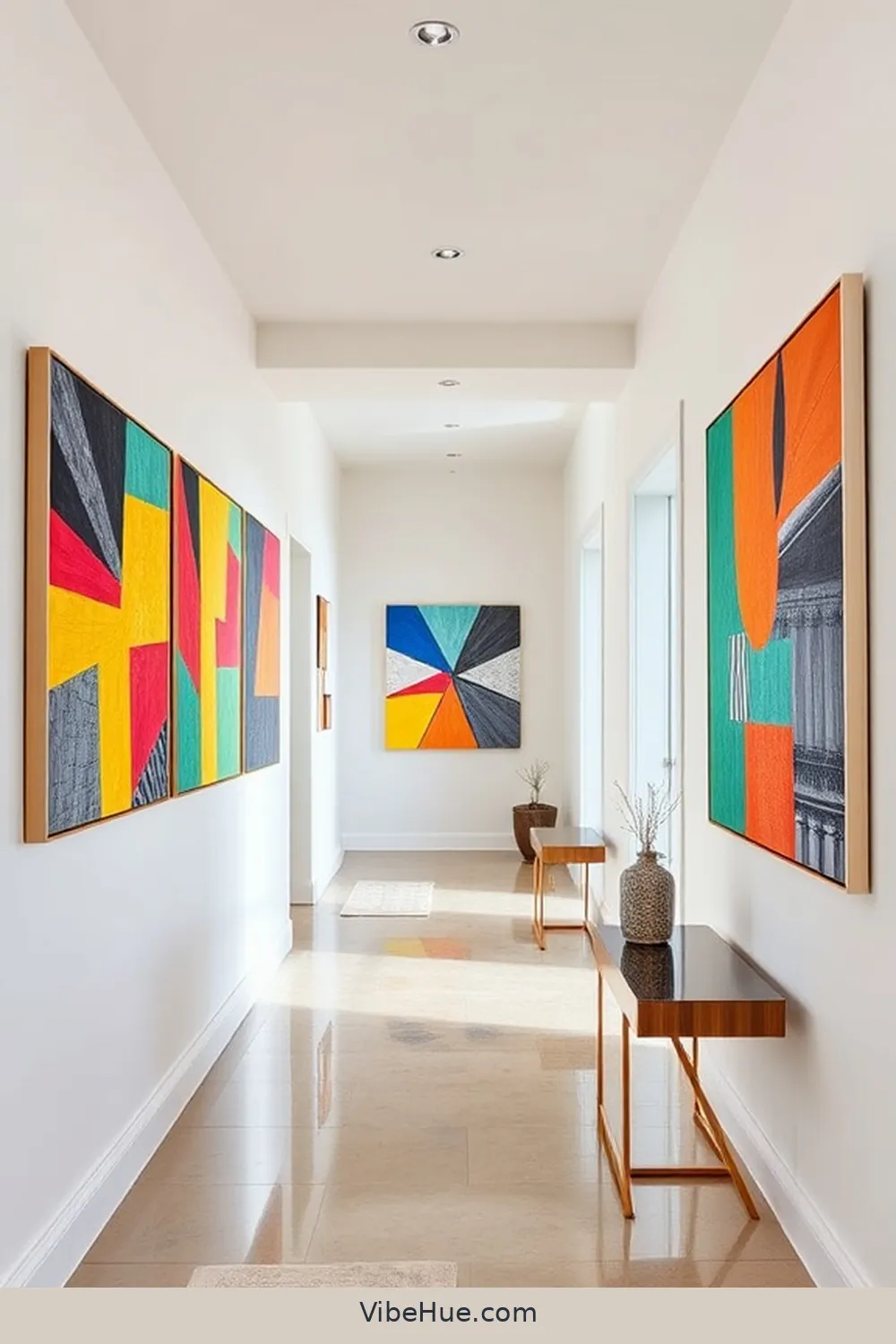 How to Create a Summer Hallway in Contemporary Style 5 Selecting Contemporary Artwork for How to Create a Summer Hallway in Contemporary Style