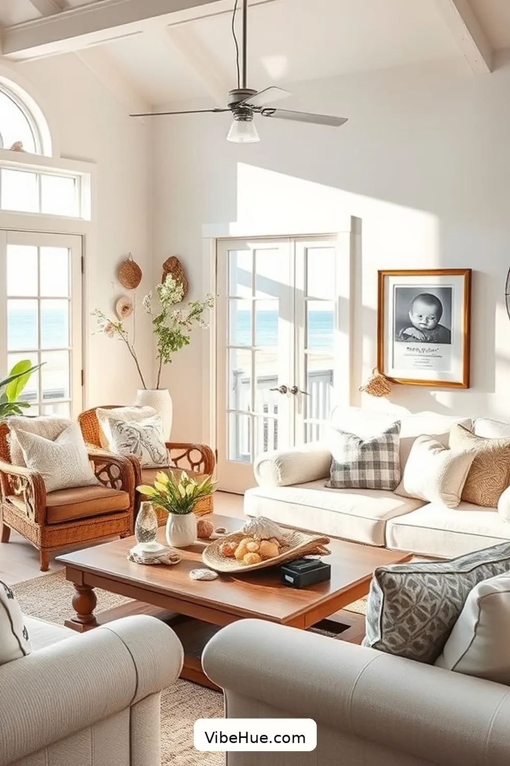 How to Create a Summer Living Room With Coastal Style 14 Personalize With Meaningful Souvenirs for How to Create a Summer Living Room With Coastal Style