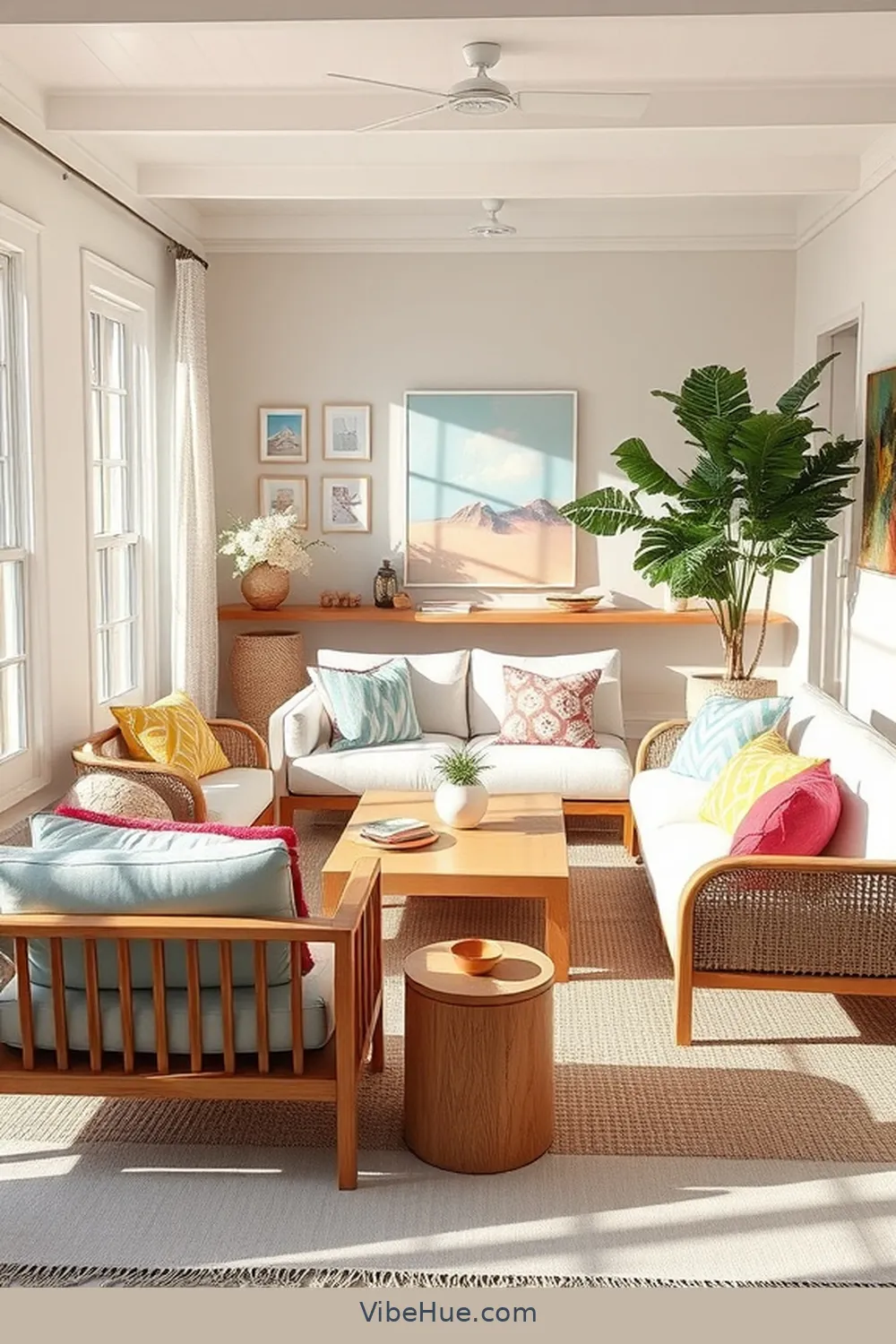 How to Create a Summer Living Room in Contemporary Style 10 Use Multi-functional Accessories for How to Create a Summer Living Room in Contemporary Style