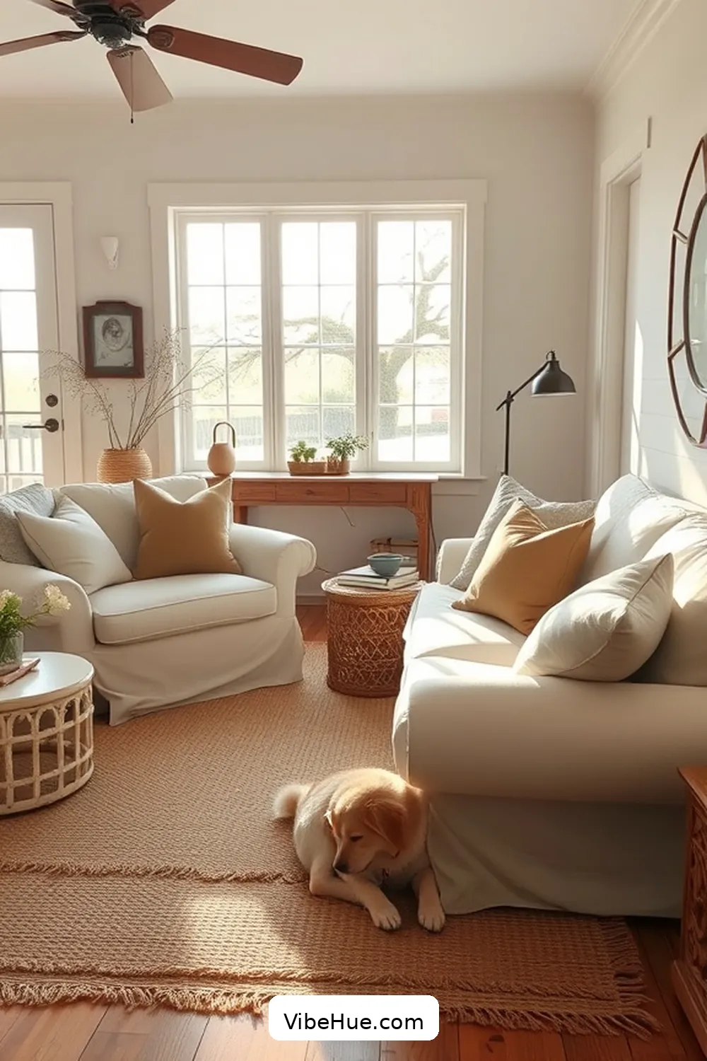 How to Create a Summer Living Room in Modern Farmhouse Style 6 Create a Cozy Seating Area for How to Create a Summer Living Room in Modern Farmhouse Style