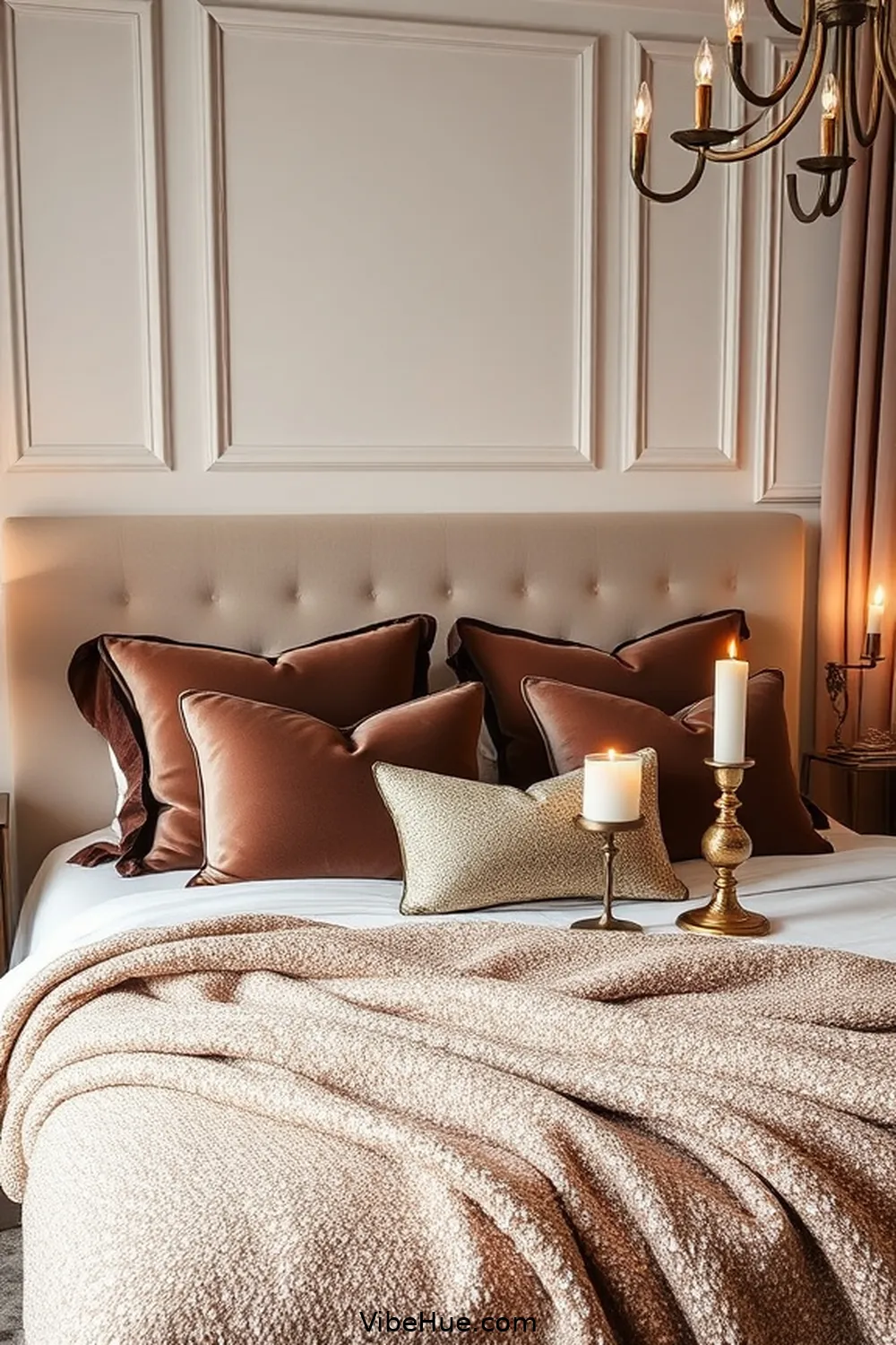 Personalize With Decorative Accents for How to Create a Winter Bedroom in Modern Glam Style