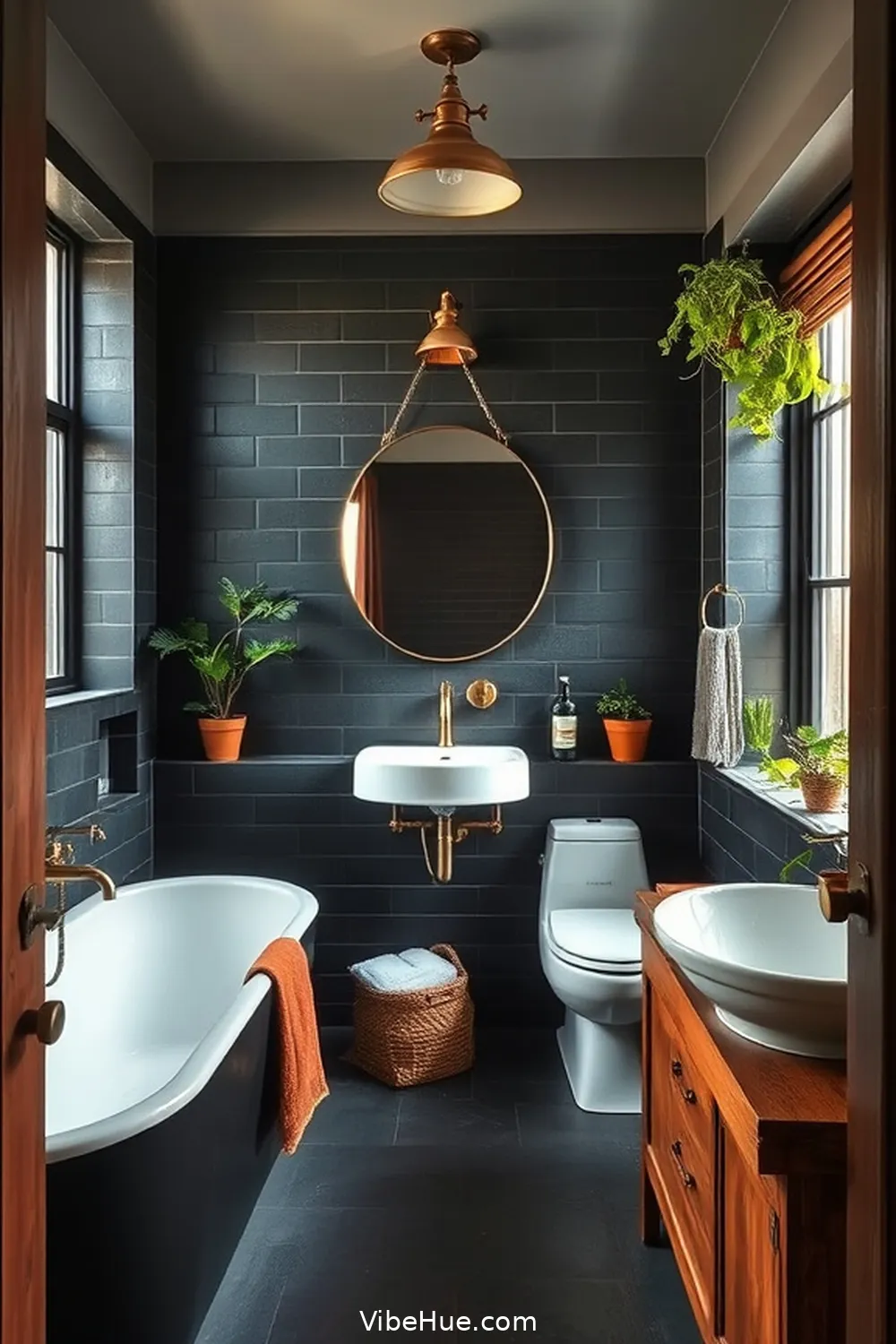 How to Create a Year-Round Bathroom in Industrial Style 3 Choosing the Right Color Palette for How to Create a Year-Round Bathroom in Industrial Style