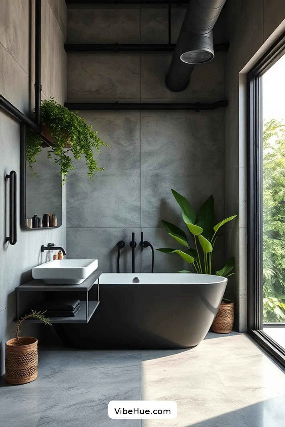 How to Create a Year-Round Bathroom in Industrial Style 15 Maintaining Your Industrial Bathroom for How to Create a Year-Round Bathroom in Industrial Style