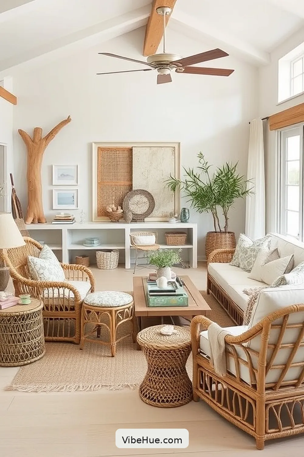 How to Create a Year-Round Coastal Style Living Room 3 Incorporate Natural Textures for How to Create a Year-Round Coastal Style Living Room