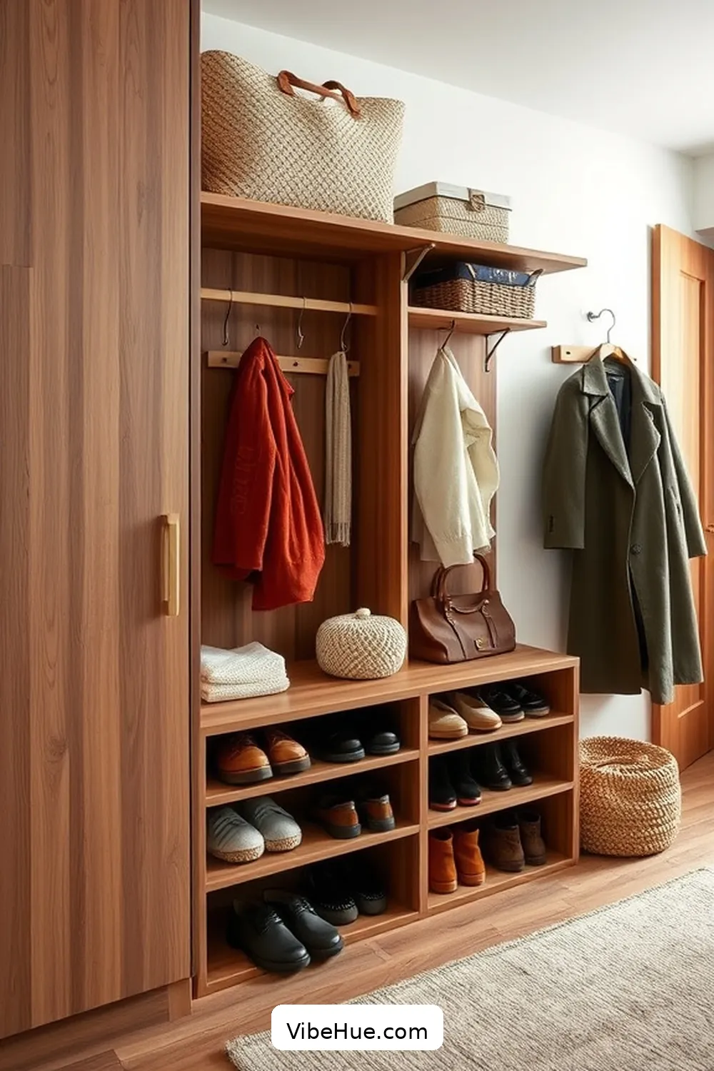 Create a Designated Storage Area for How to Create a Year-Round Scandinavian Style Entryway