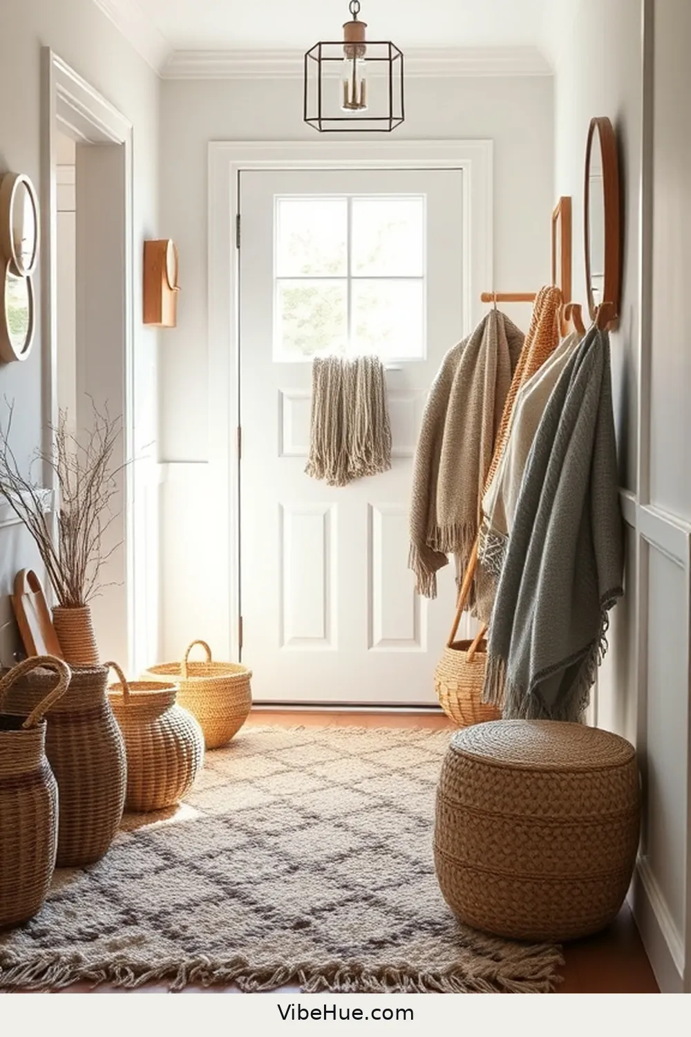 Layer Textures for Comfort for How to Create a Year-Round Scandinavian Style Entryway