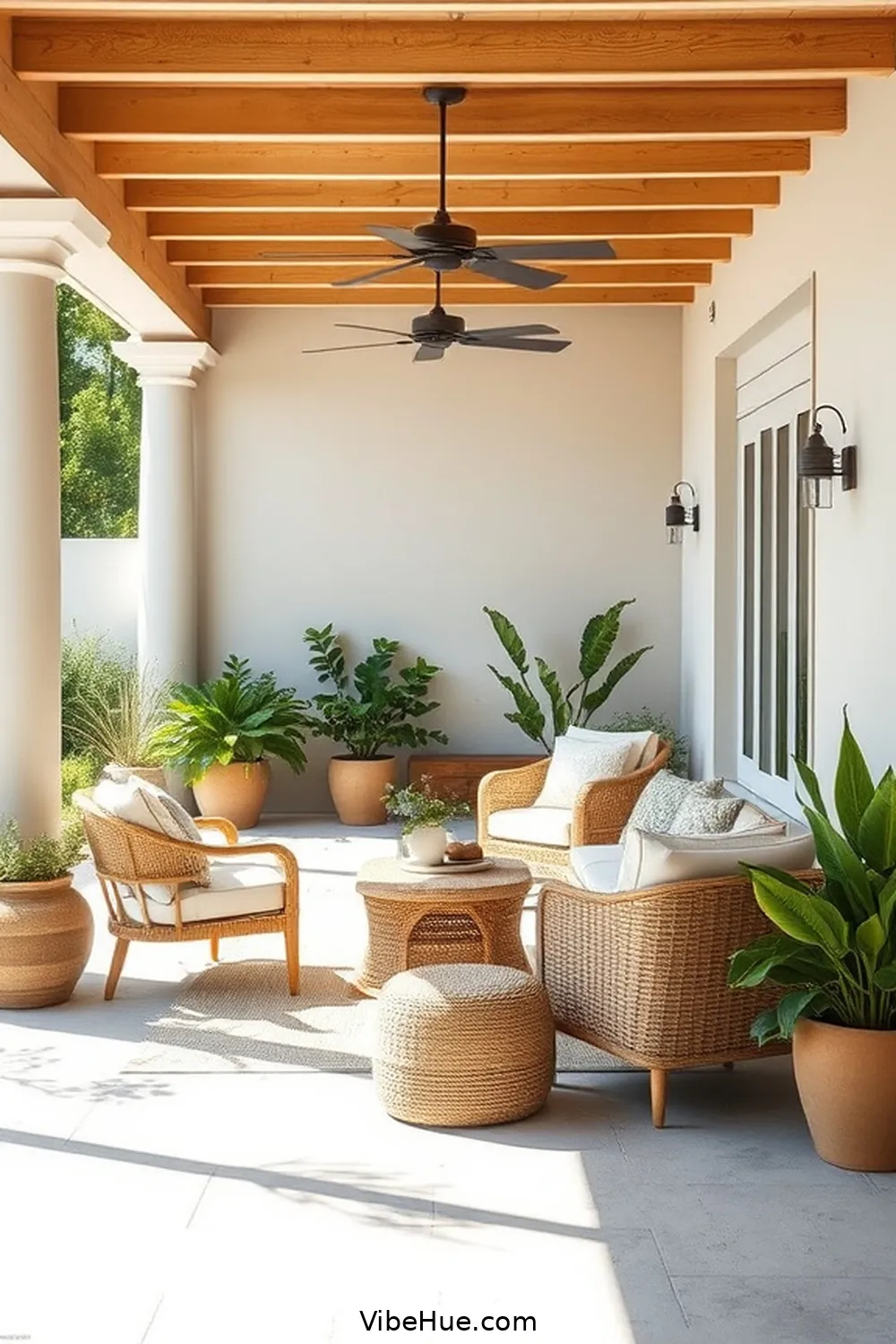 How to Design a Minimalist Style Summer Outdoor Patio 3 Choose a Neutral Color Palette for How to Design a Minimalist Style Summer Outdoor Patio
